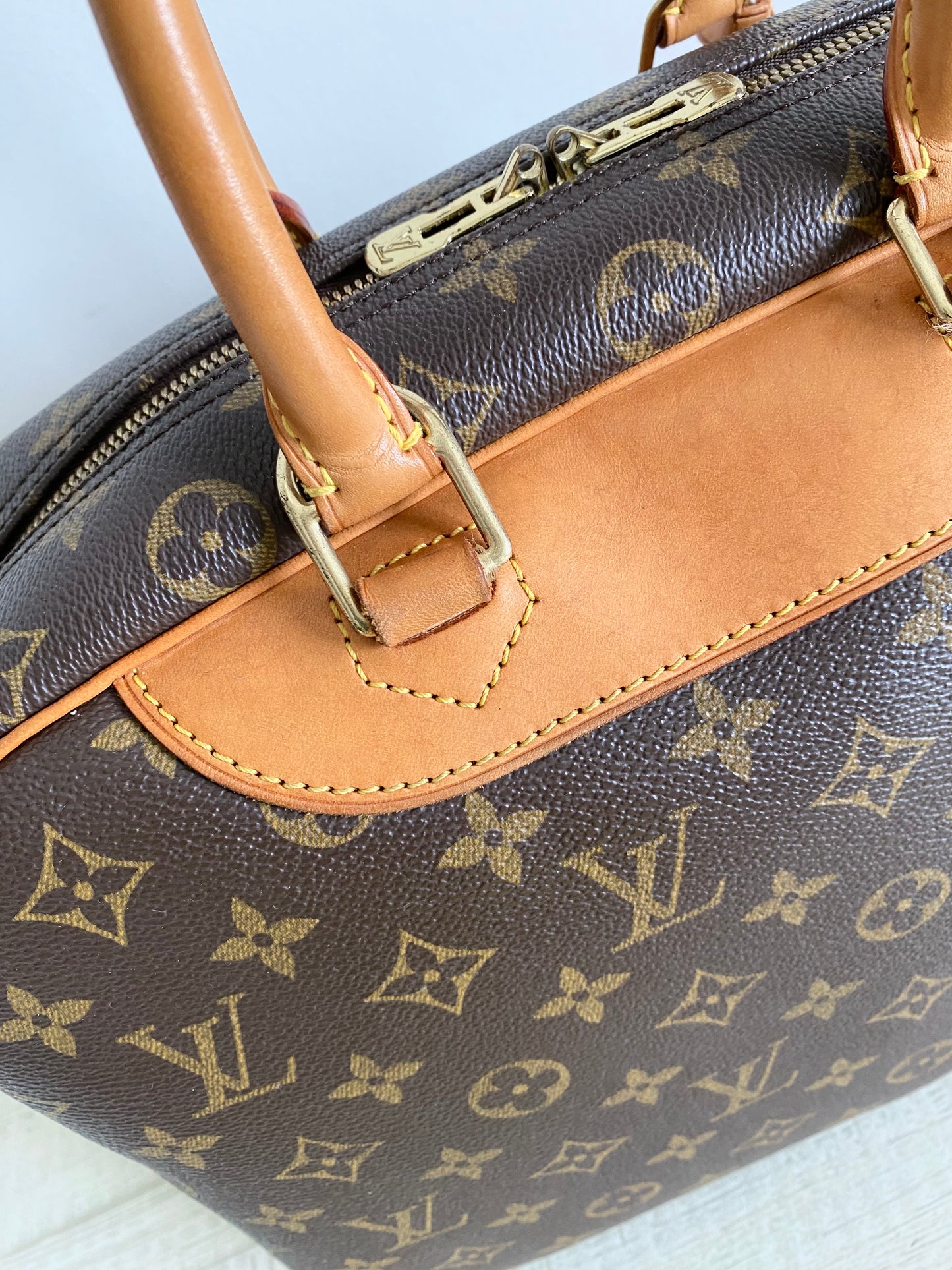 Louis Vuitton Deauville Monogram Satchel