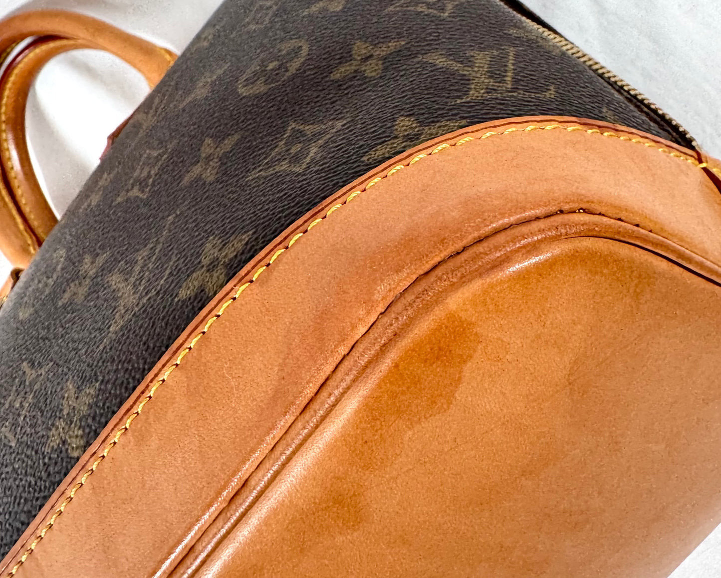 Louis Vuitton Alma Bag Brown Monogram Canvas