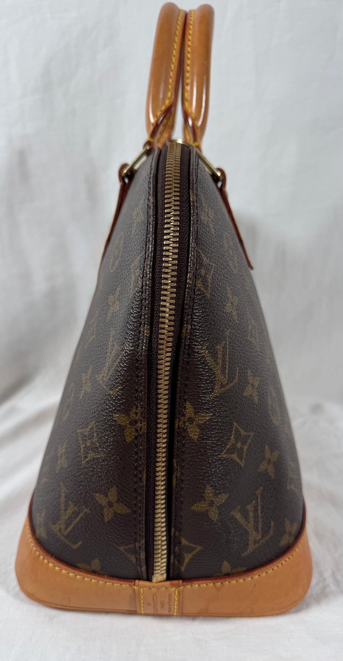 Louis Vuitton Alma Bag Brown Monogram Canvas