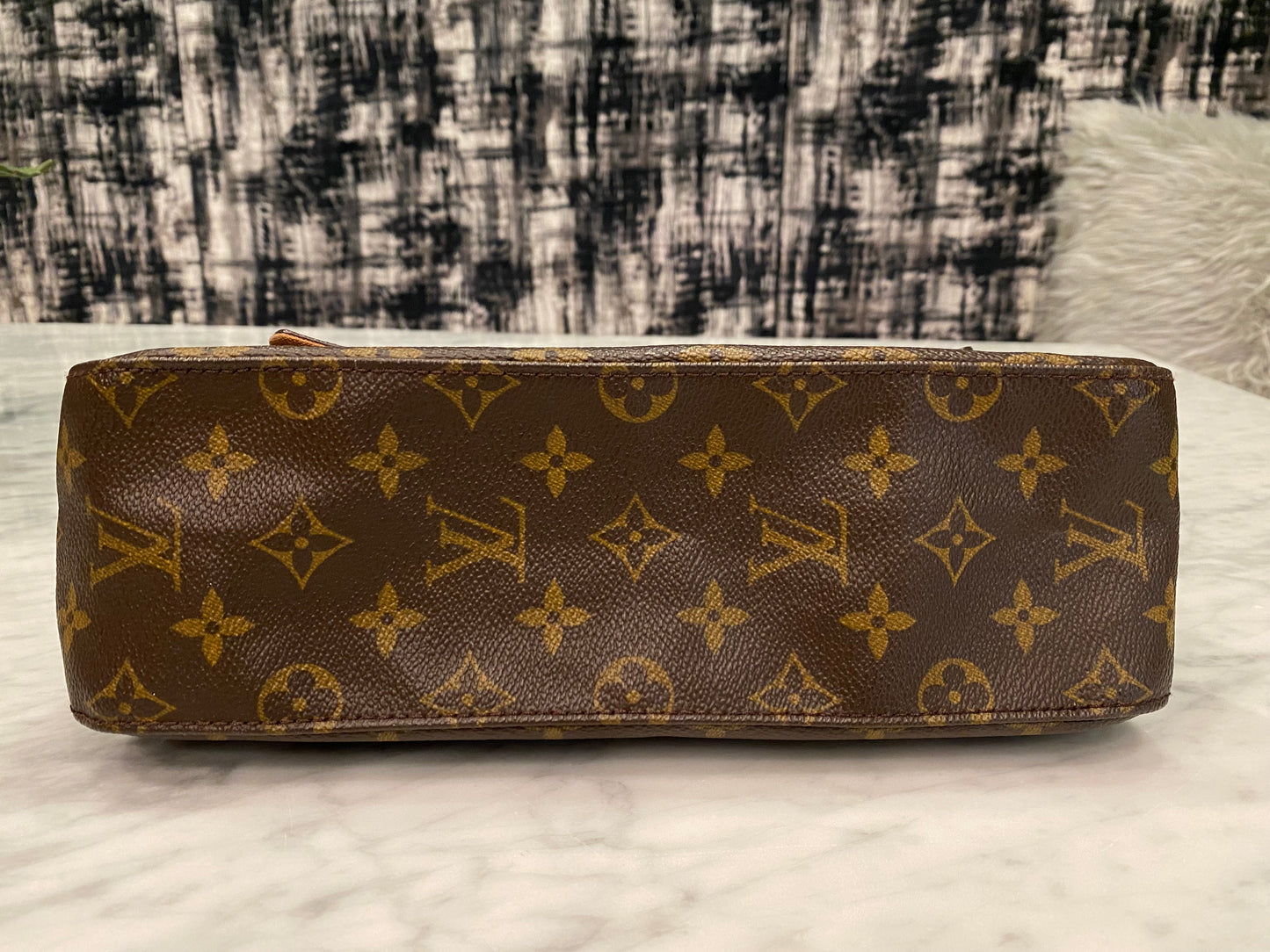 Louis Vuitton LV Shoulder Bag Mini Looping Brown Monogram