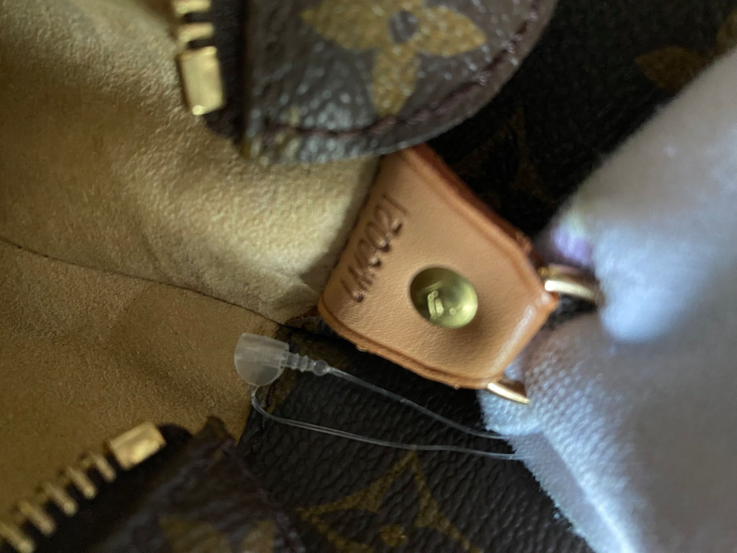 Louis Vuitton Luco Monogram Canvas Tote Handbag Brown