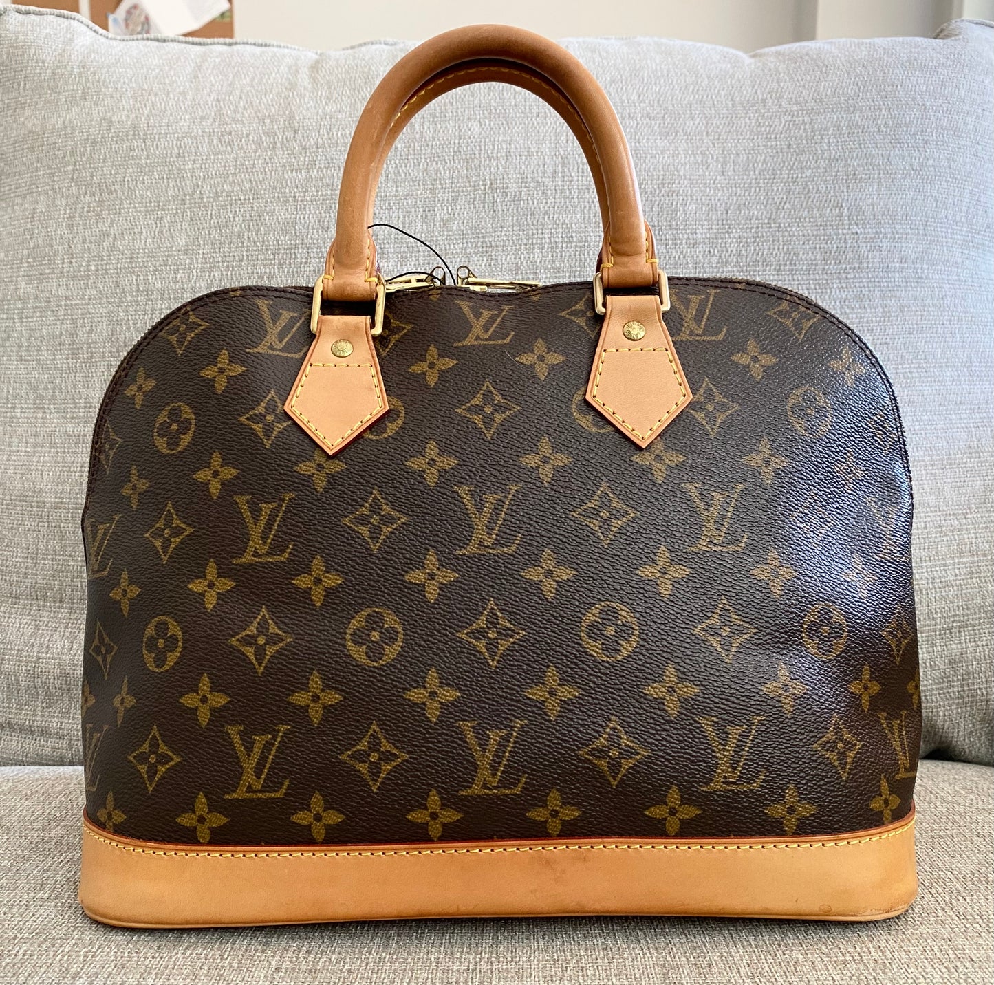 Louis Vuitton Alma Brown Monogram handbag