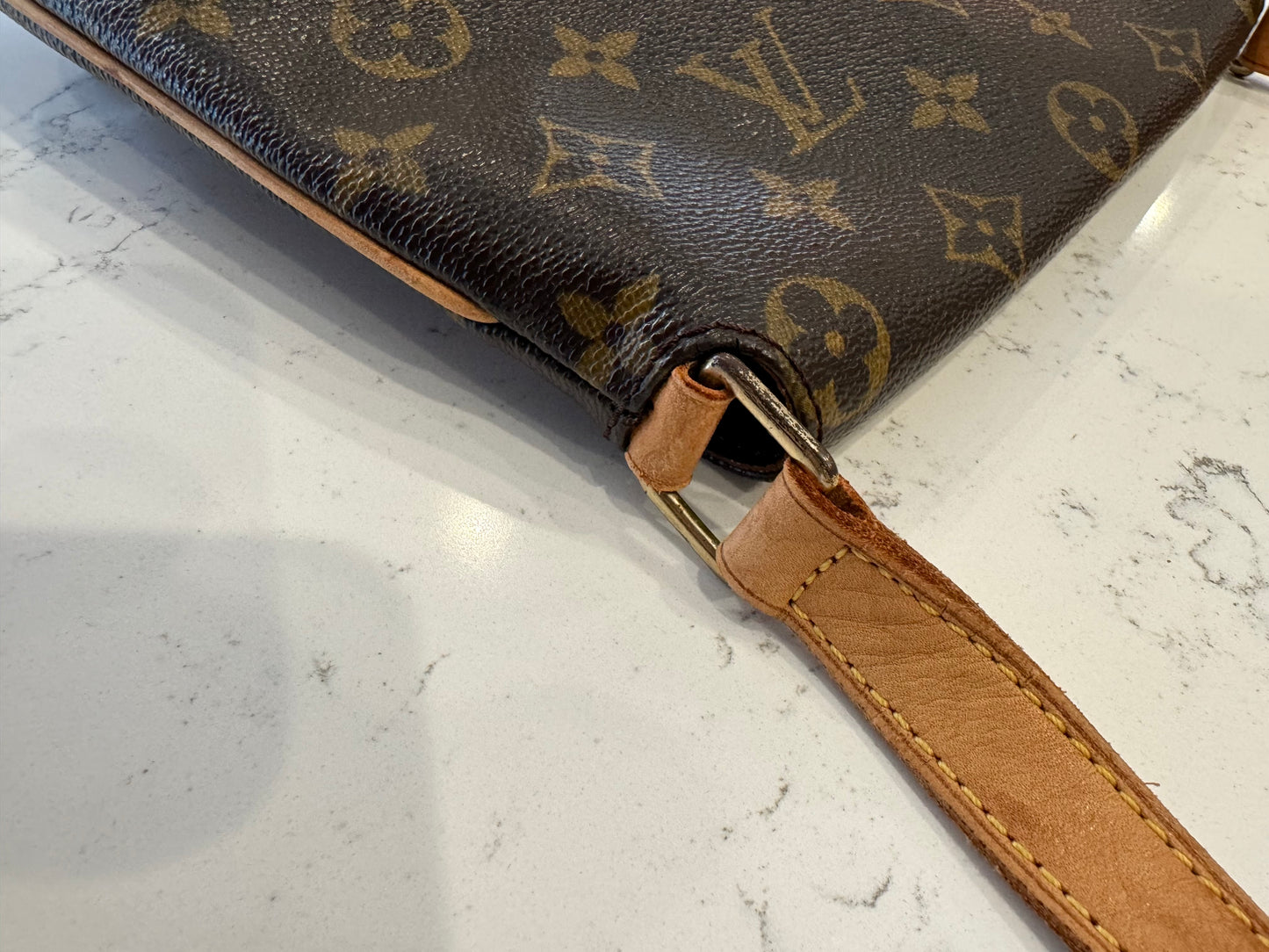 Louis Vuitton Musette Salsa PM Long Crossbody Monogram Canvas