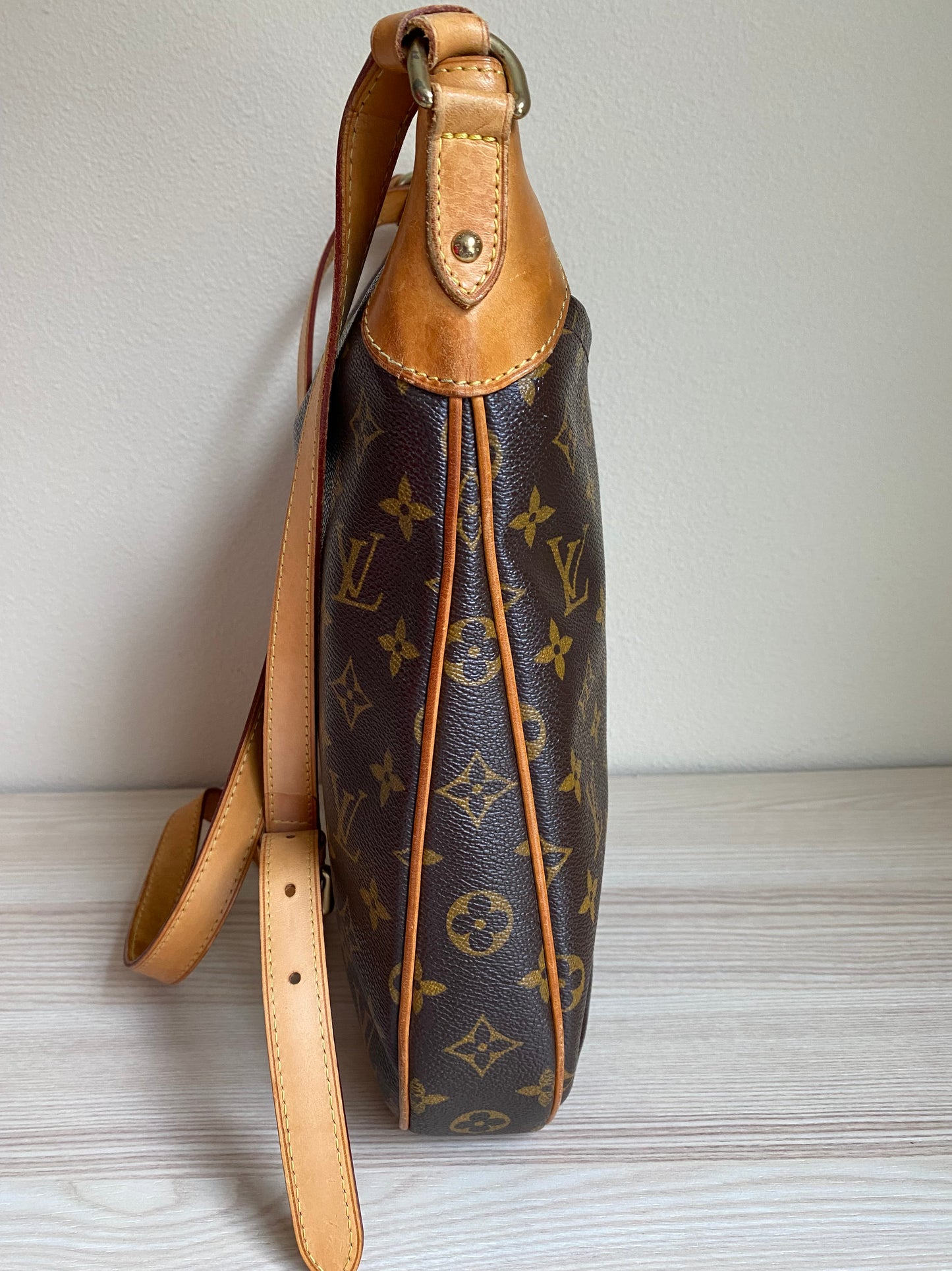 Louis Vuitton Odeon Shoulder Bag PM Brown Canvas