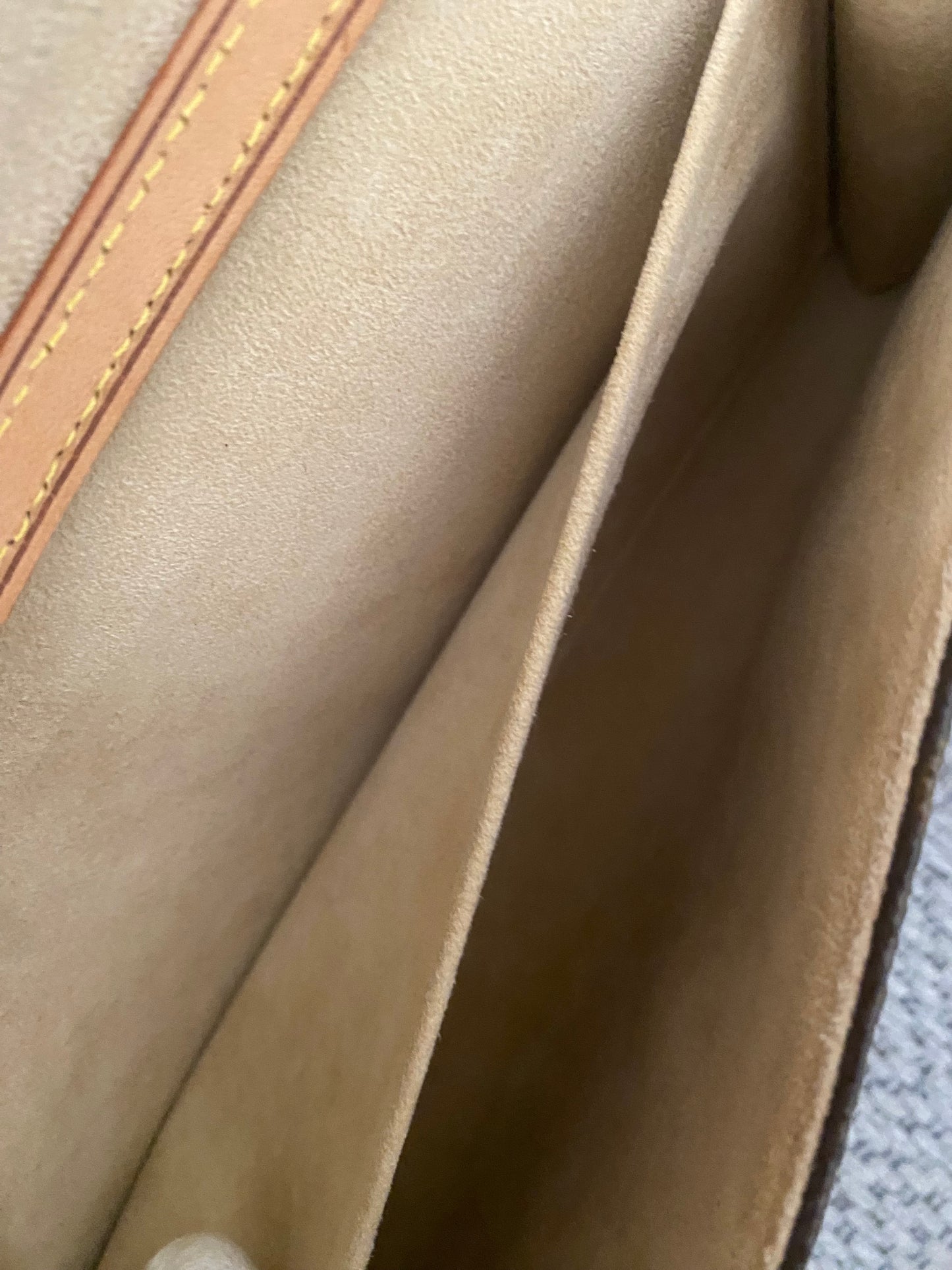 LOUIS VUITTON Pochette Twin GM 2Way Shoulder Crossbody Bag Brown Monogram Canvas