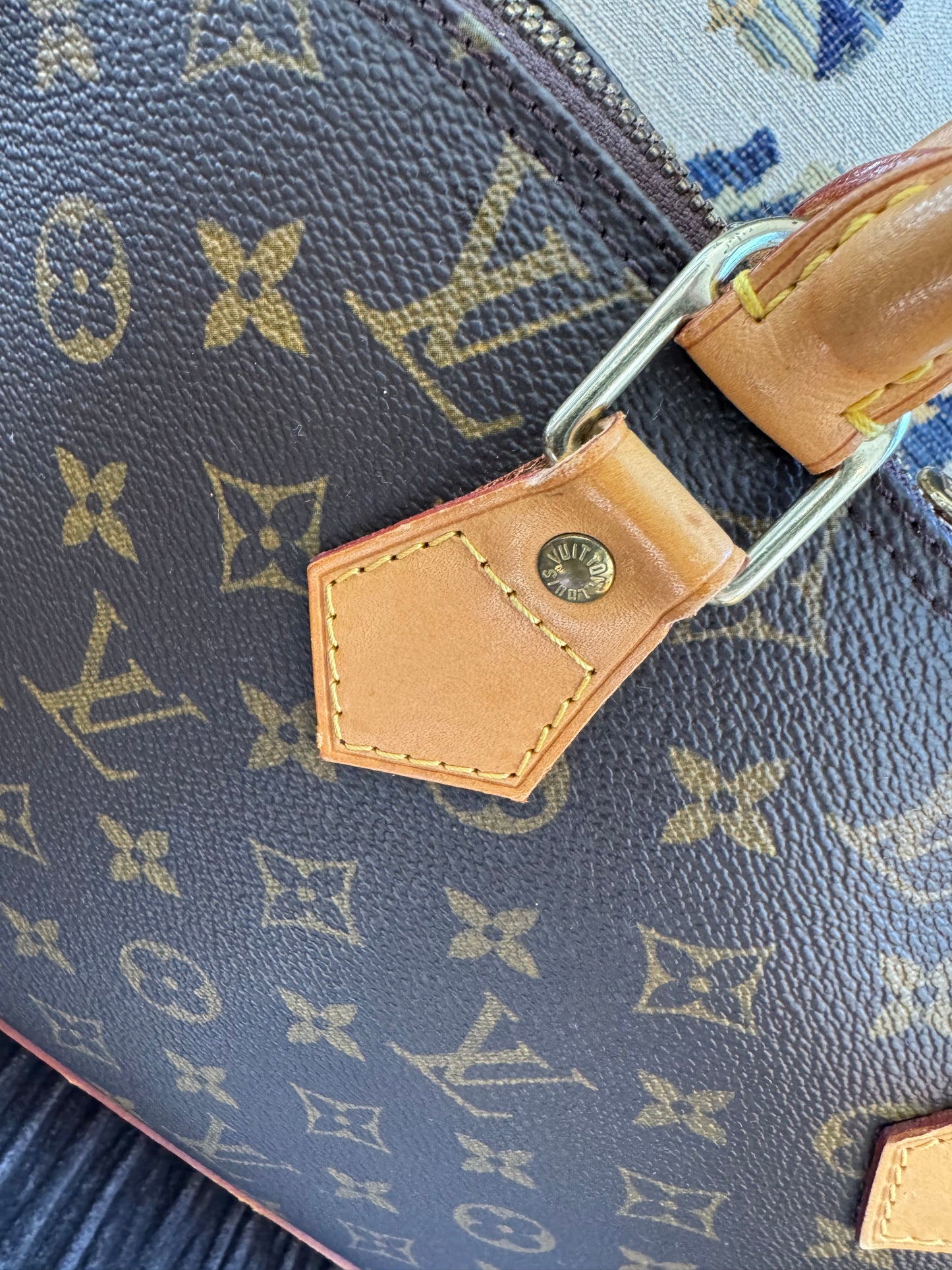 Louis Vuitton Alma PM Hand Bag Brown Monogram Canvas