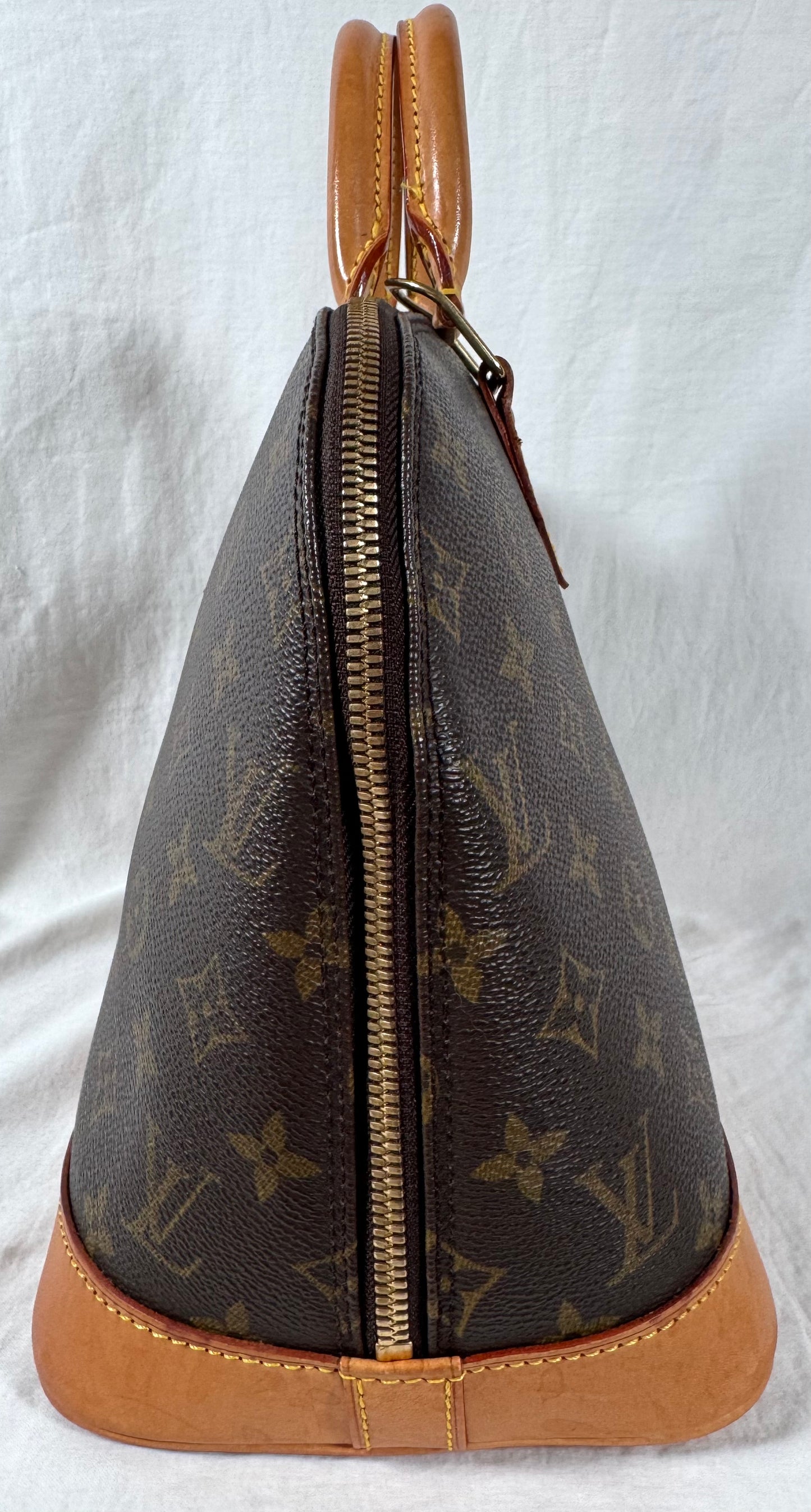 Louis Vuitton Alma Bag Brown Monogram Canvas