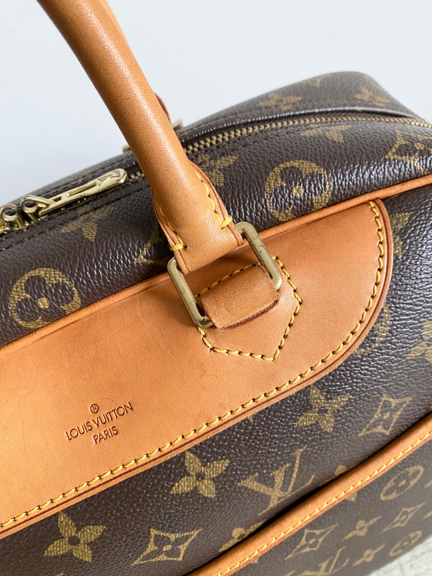 Louis Vuitton Deauville Monogram Satchel