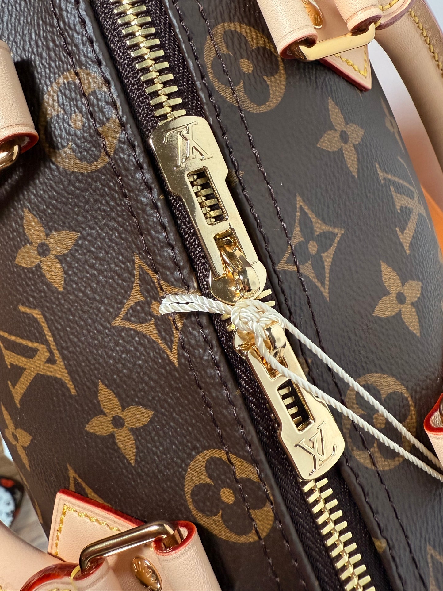 Louis Vuitton Speedy 25 Bandouliere Shoulder Bag Brown Canvas