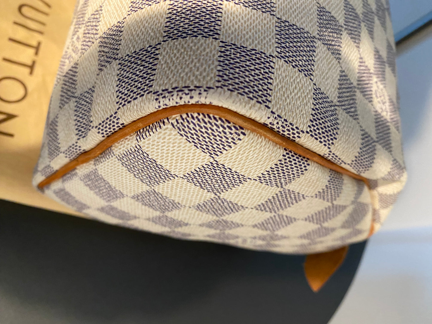 Louis Vuitton Speedy 25 Azur Duffle Mini Handbag