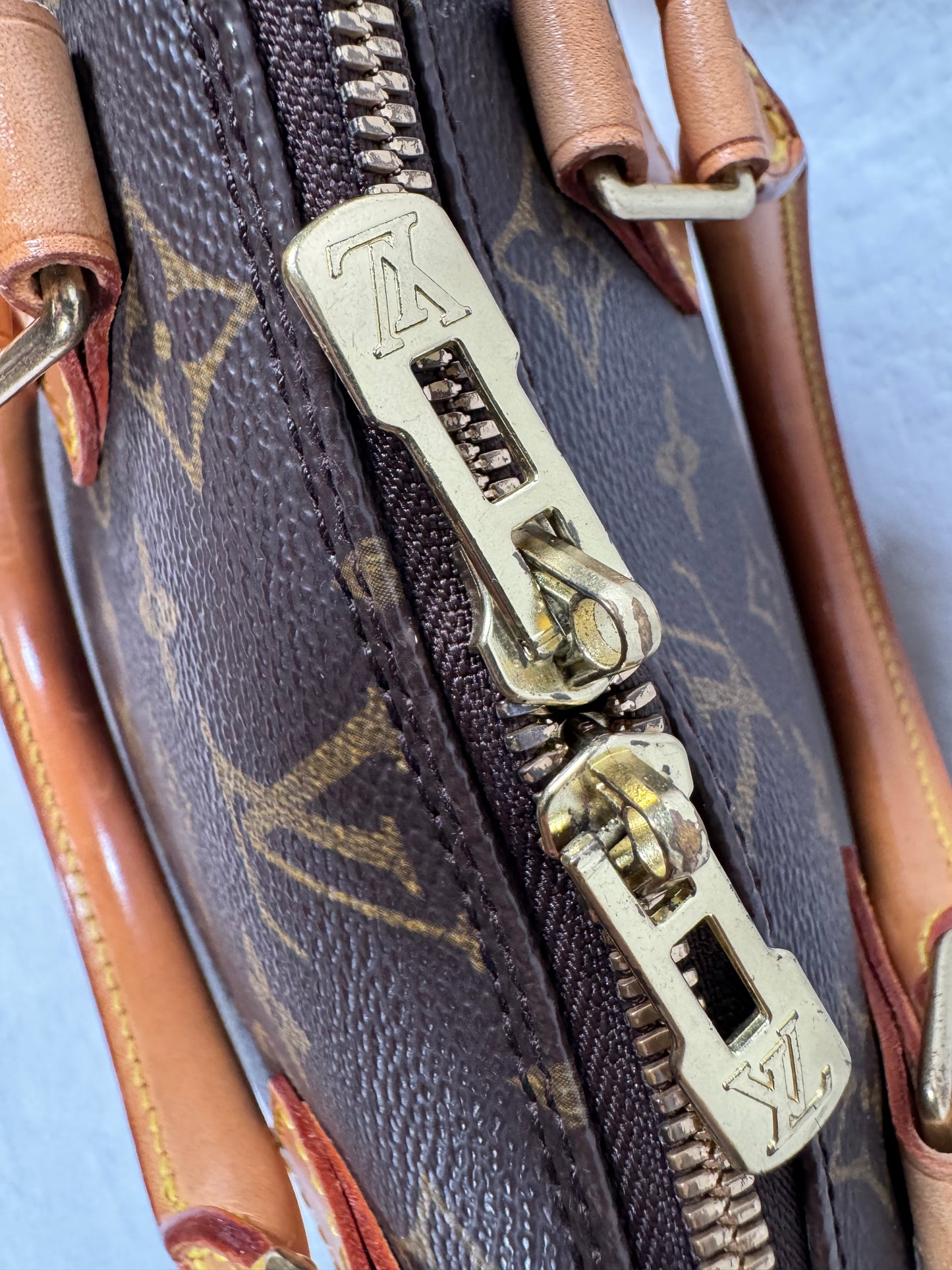 Louis Vuitton Alma Bag Brown Monogram Canvas