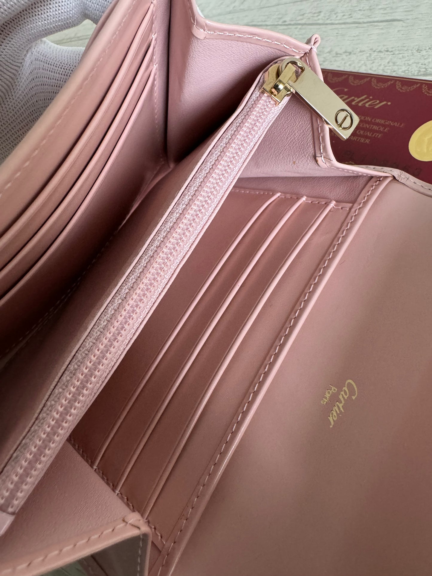 Cartier Pink Love Wallet