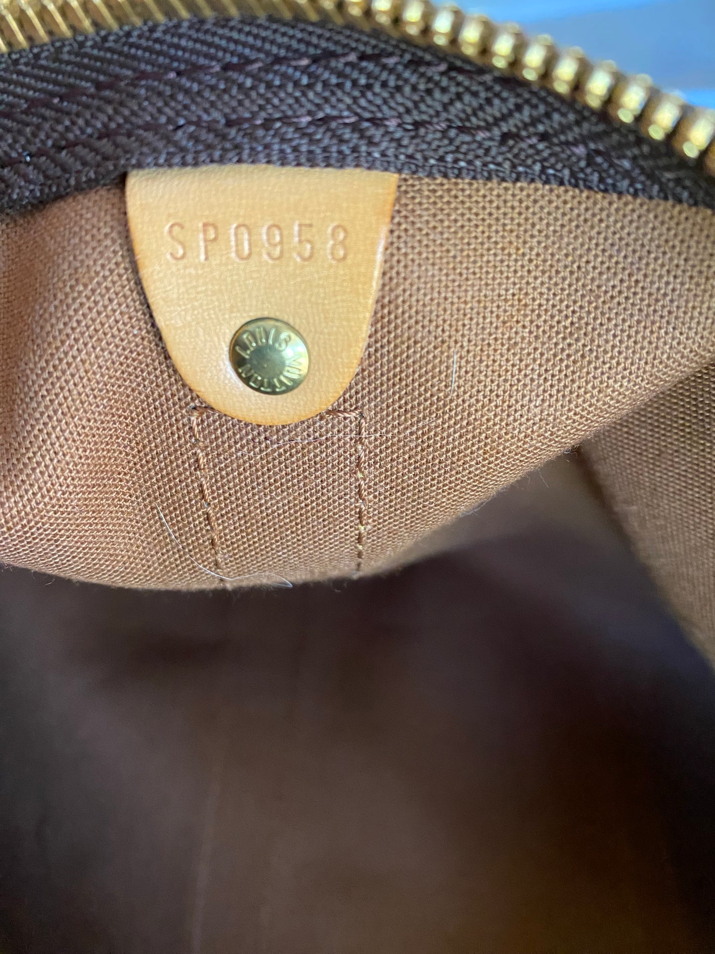 Louis Vuitton Keepall 55 Brown Monogram Canvas Duffle Travel Bag