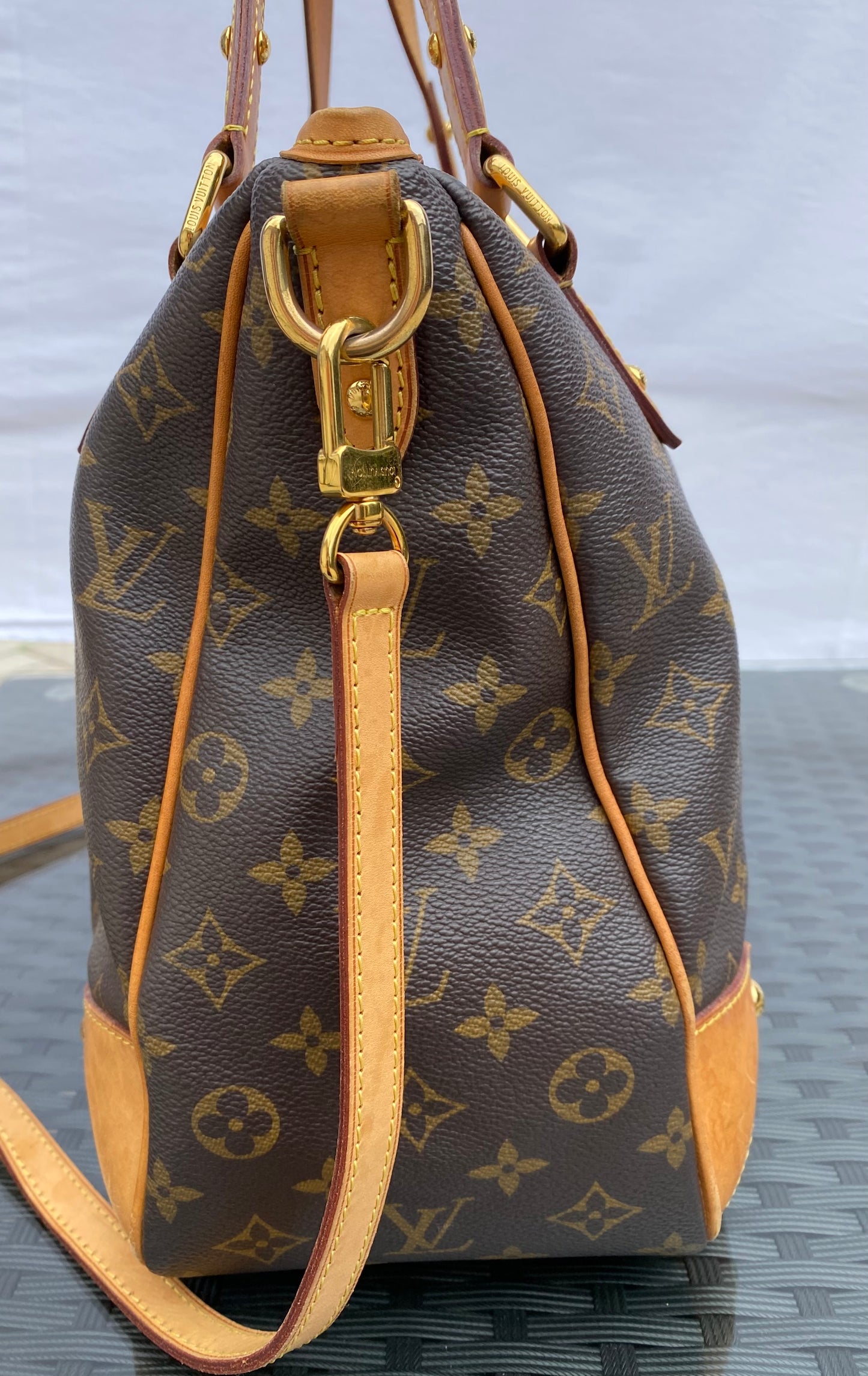 Louis Vuitton Estrela Shoulder Bag MM Brown Monogram Canvas