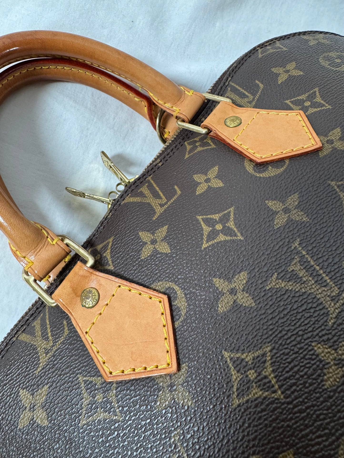 Louis Vuitton Alma Bag Brown Monogram Canvas