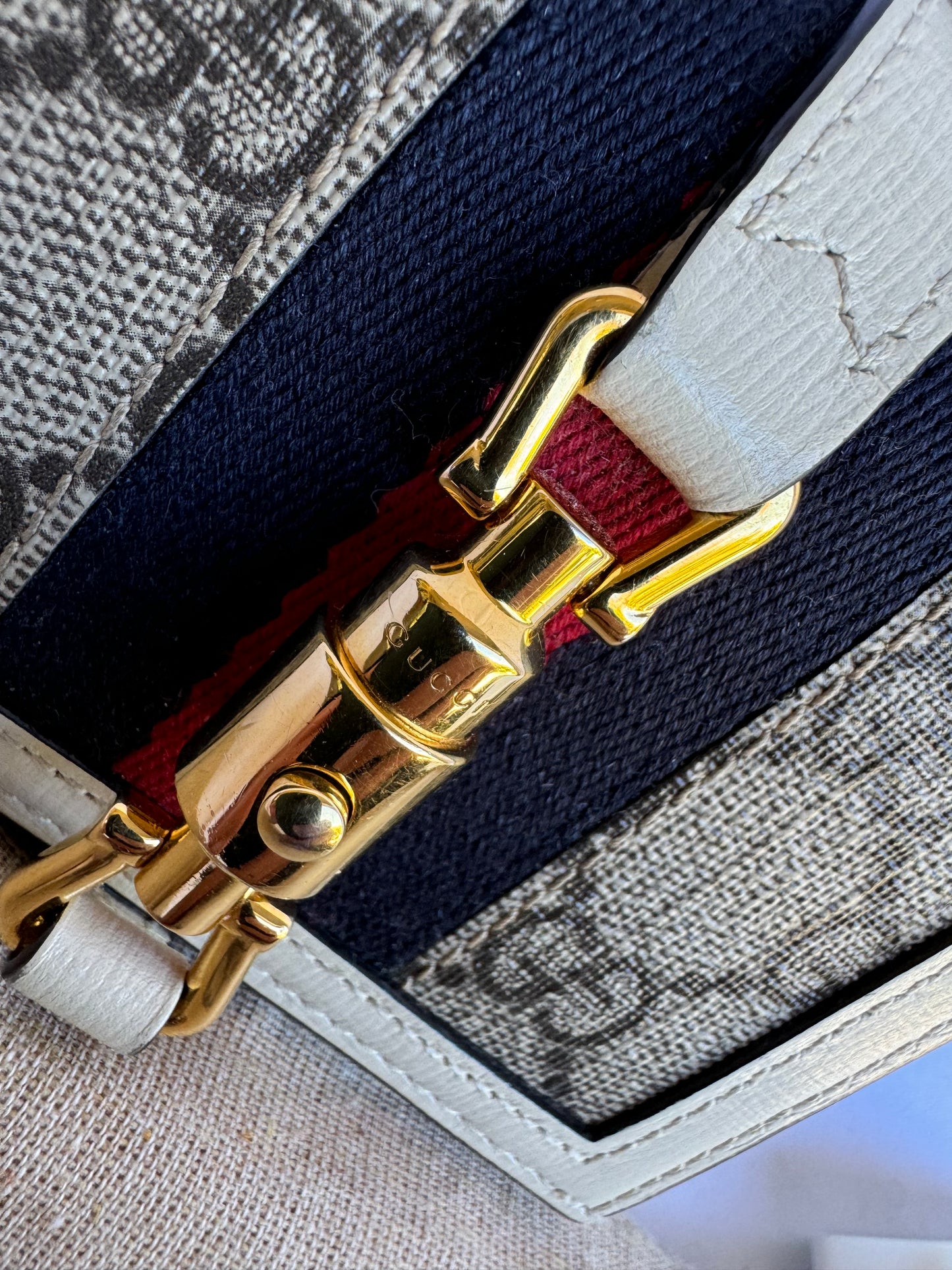 Gucci Jackie 1961 GG Card Case Bifold Wallet