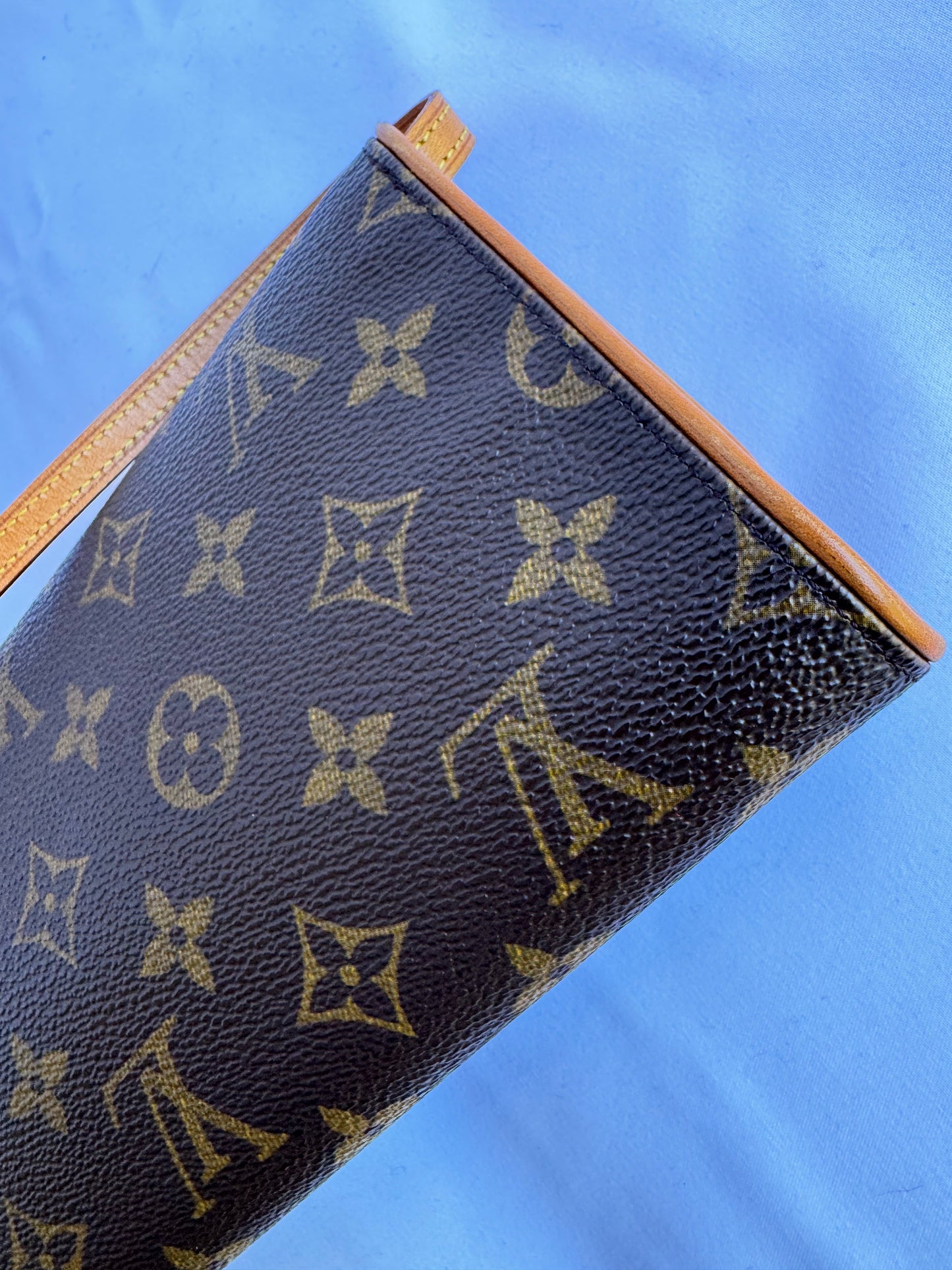 Louis Vuitton Pochette Twin GM Crossbody Bag Brown Monogram Canvas