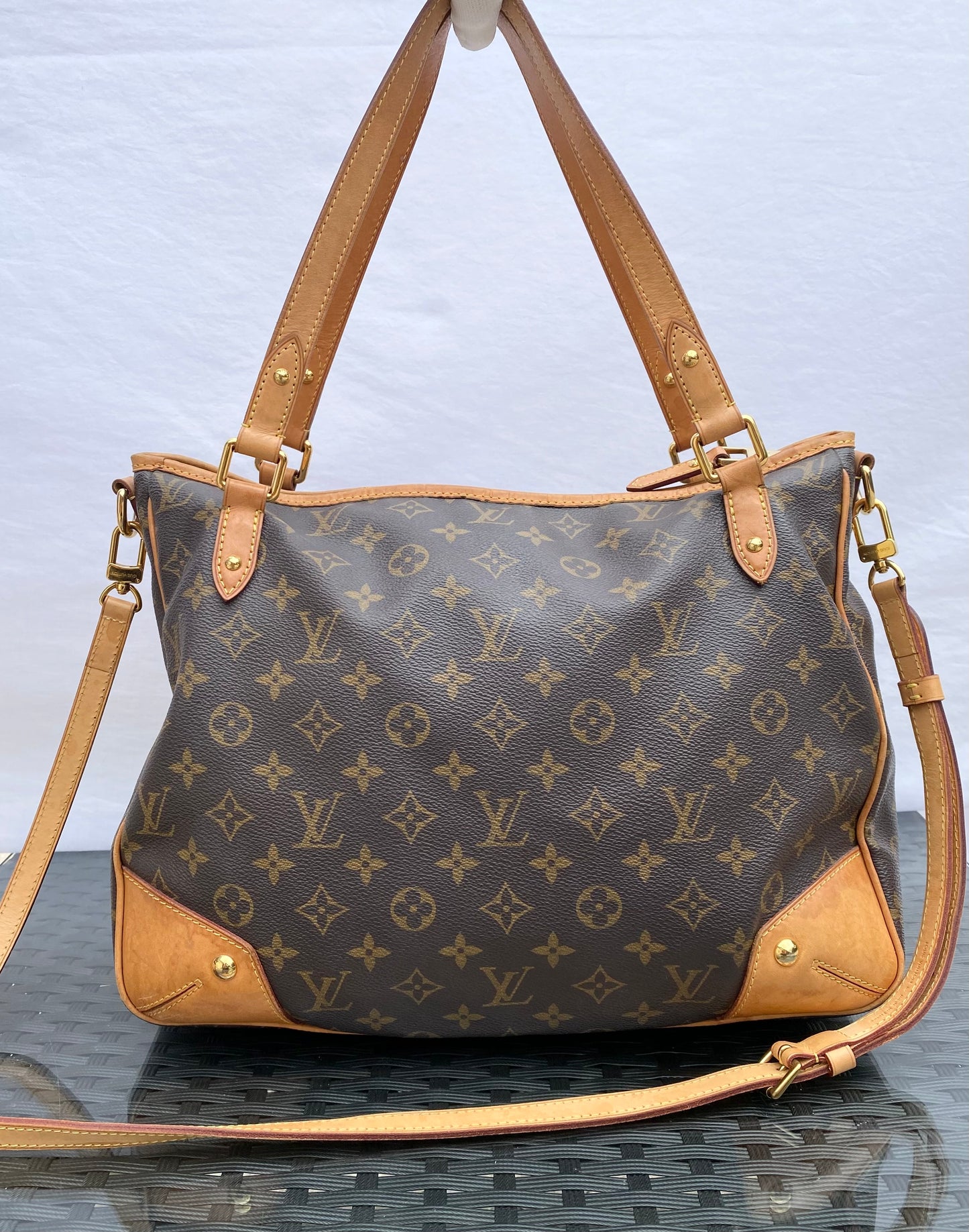 Louis Vuitton Estrela Shoulder Bag MM Brown Monogram Canvas