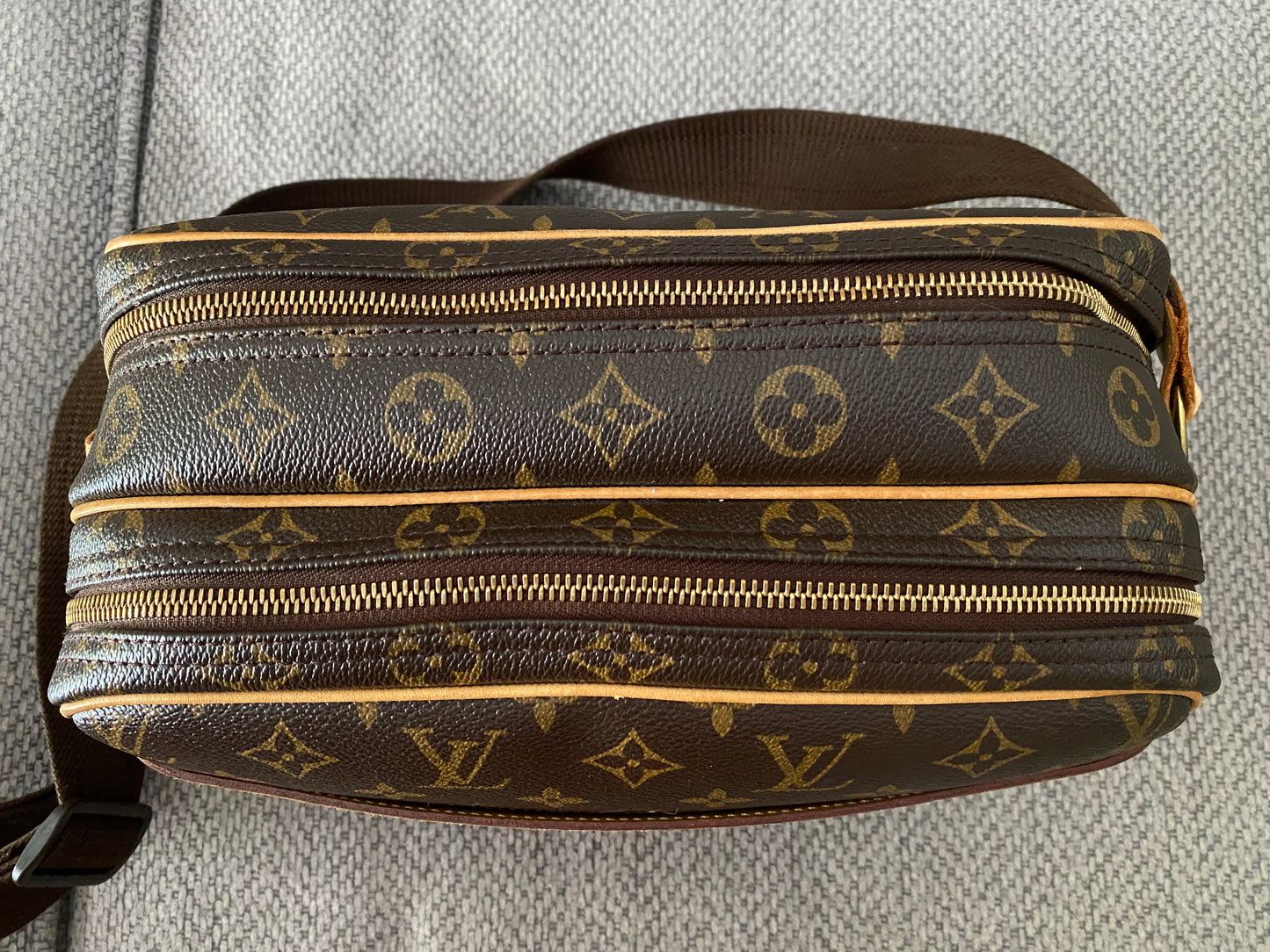 Louis Vuitton LV Crossbody bag Reporter PM Brown Monogram
