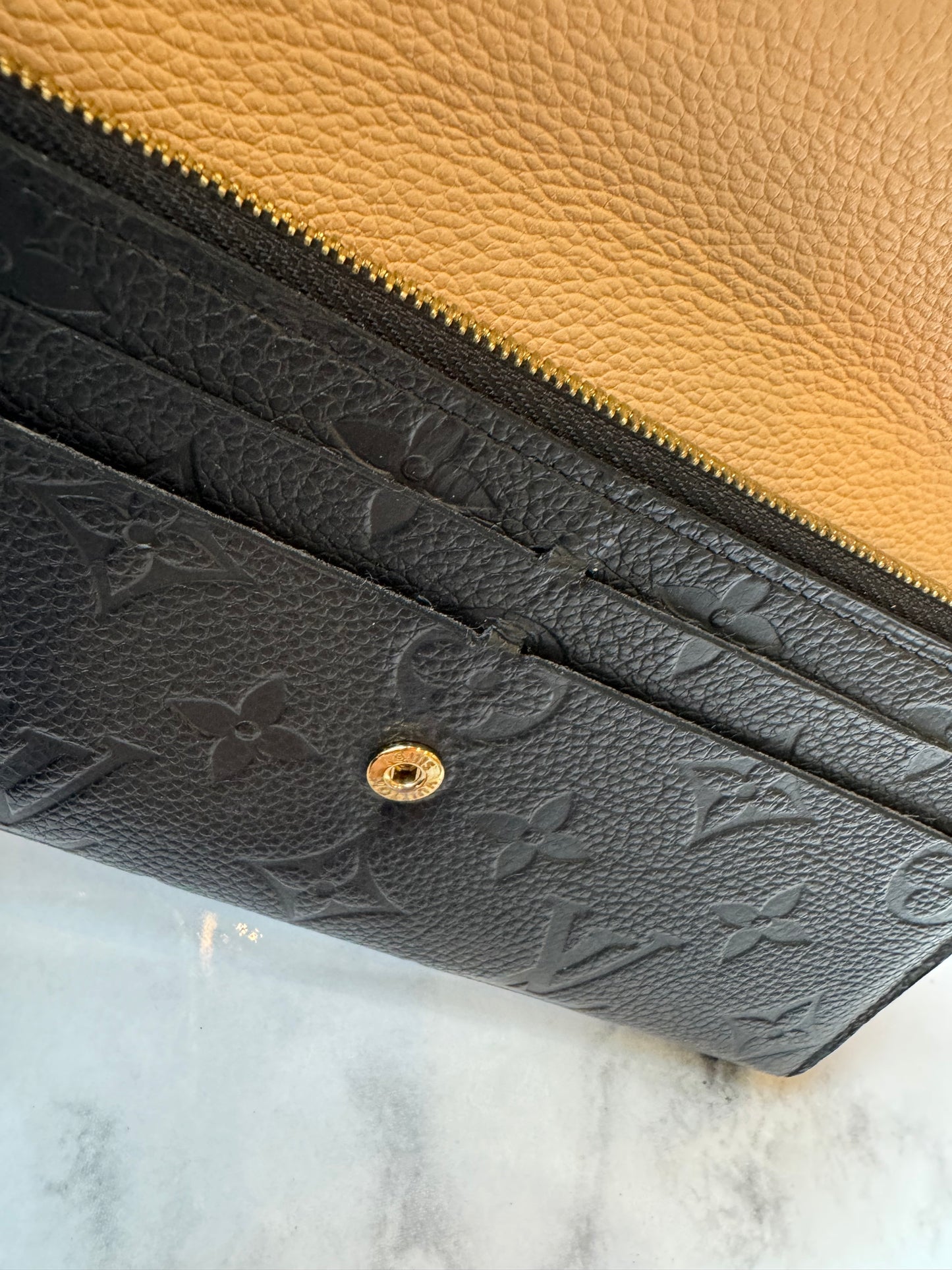 Louis Vuitton Emilie Empreinte Long Wallet Portefeuille