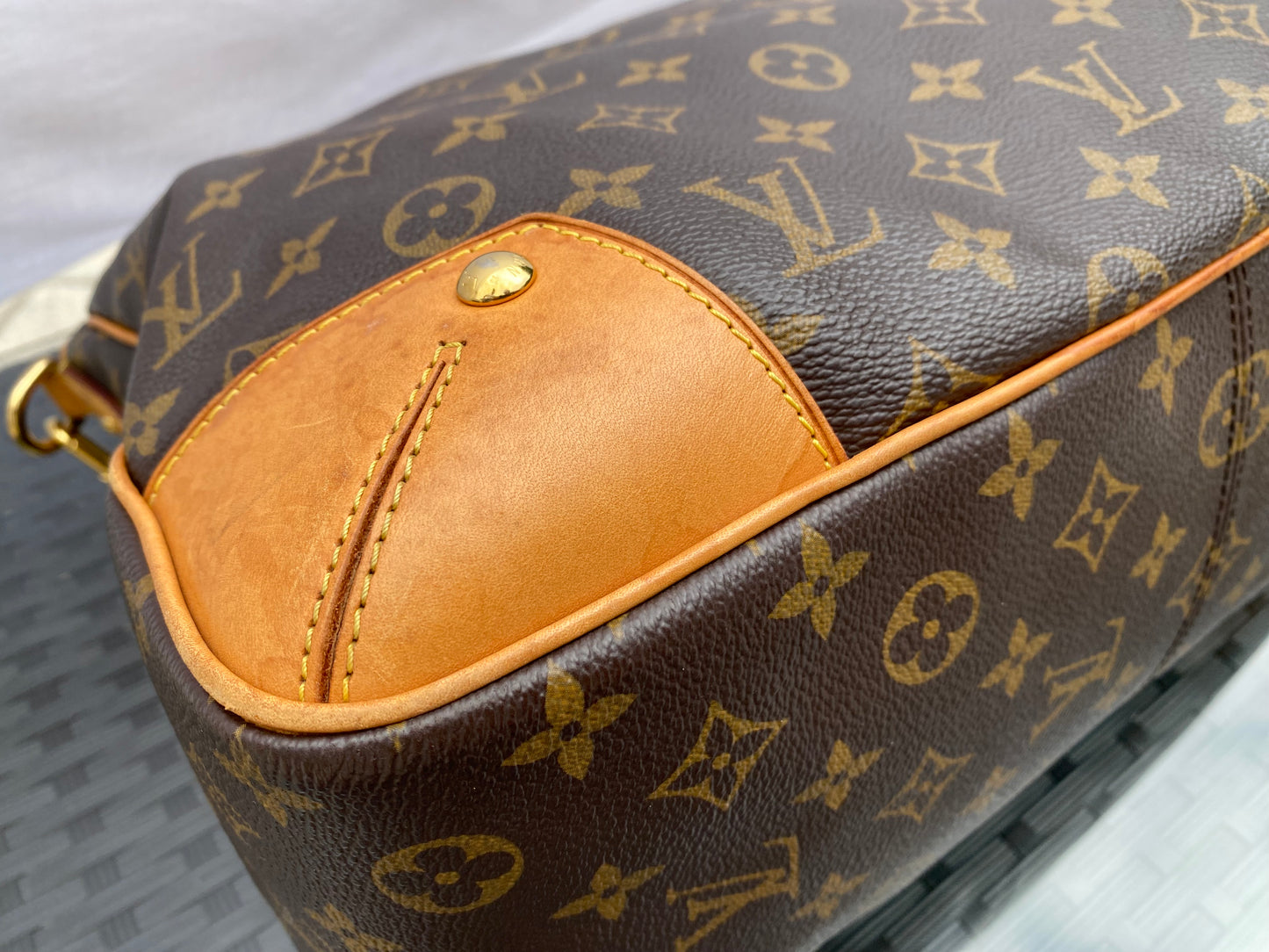 Louis Vuitton Estrela Shoulder Bag MM Brown Monogram Canvas