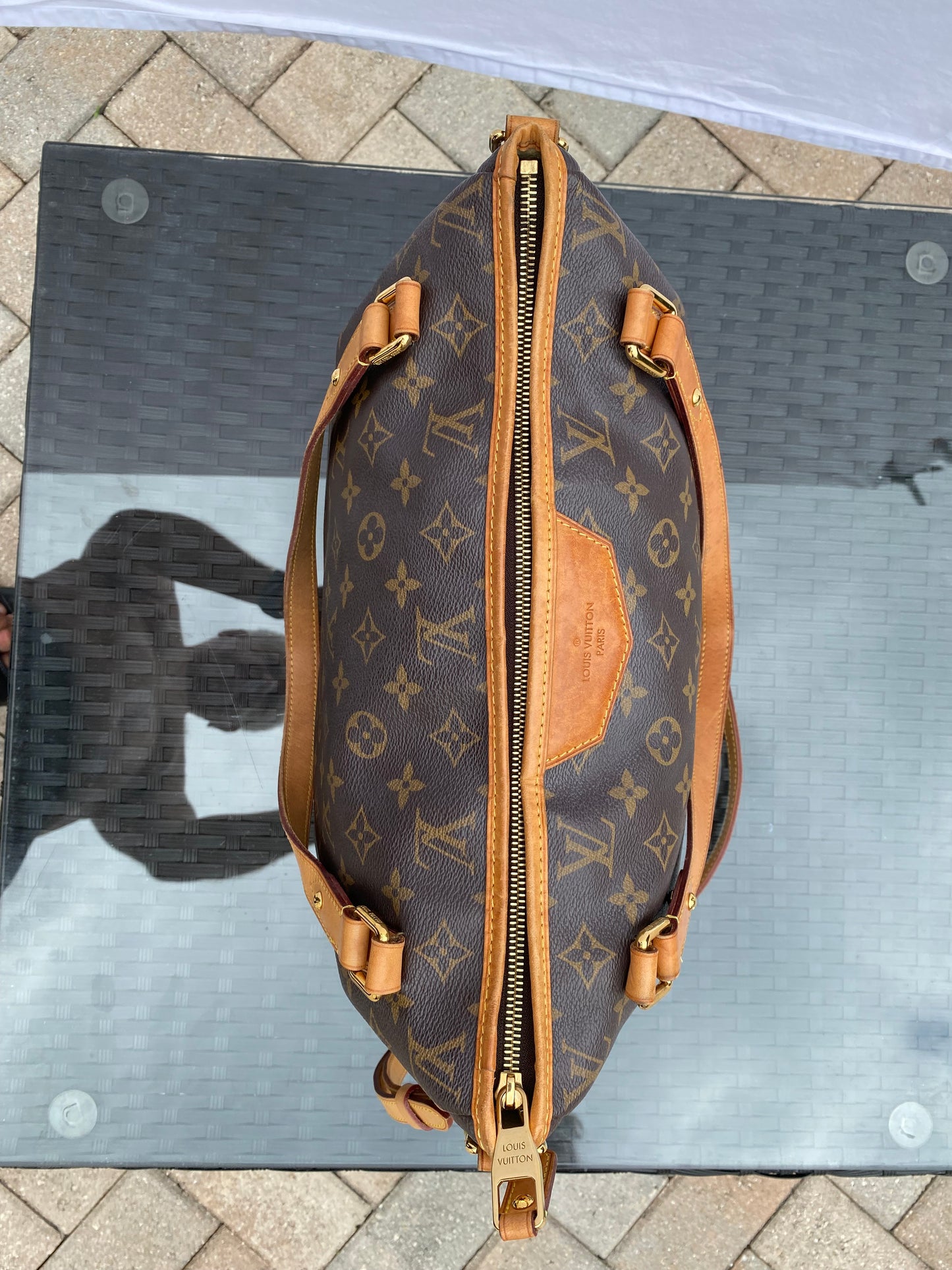 Louis Vuitton Estrela Shoulder Bag MM Brown Monogram Canvas