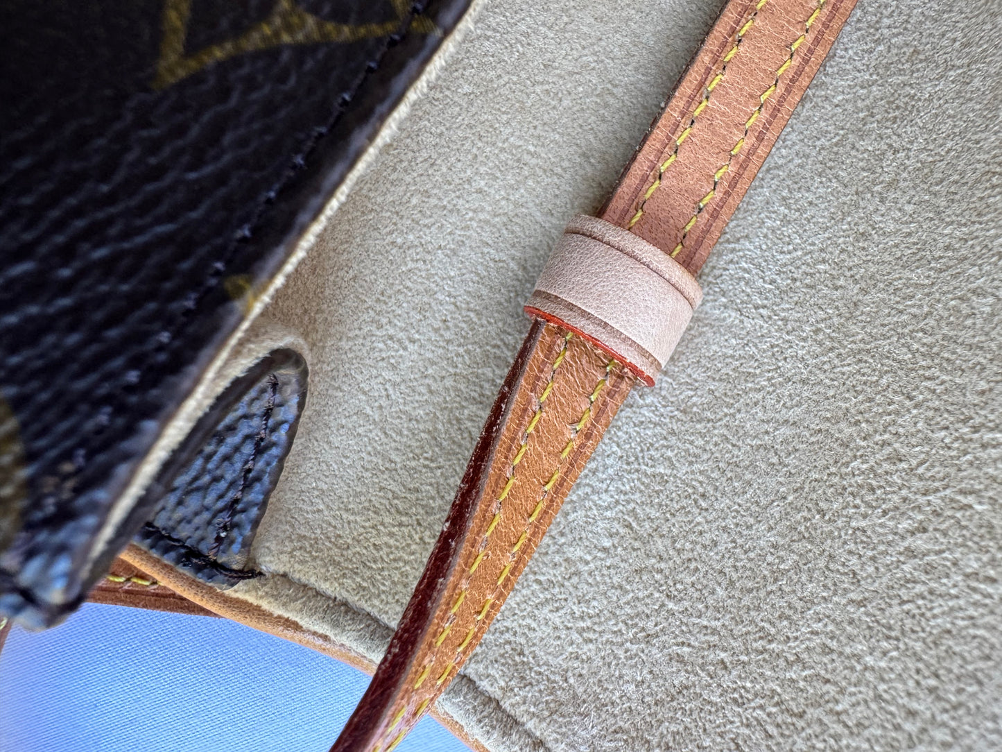 Louis Vuitton Pochette Twin GM Crossbody Bag Brown Monogram Canvas