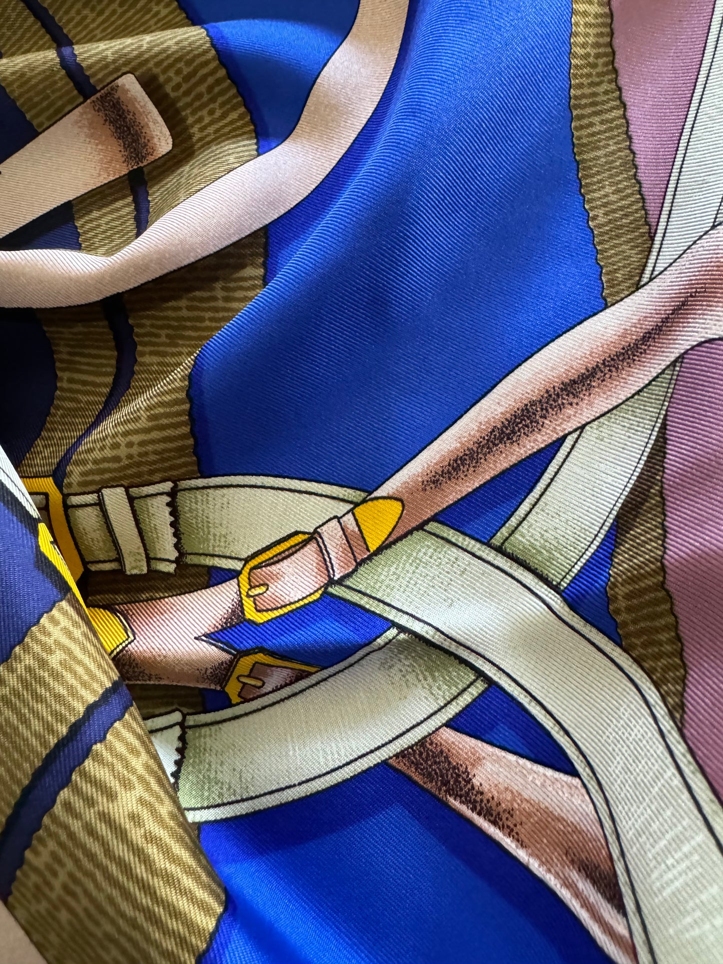 Grand Manege HERMES Scarf by Henry D'Origny 90cm 100% Silk