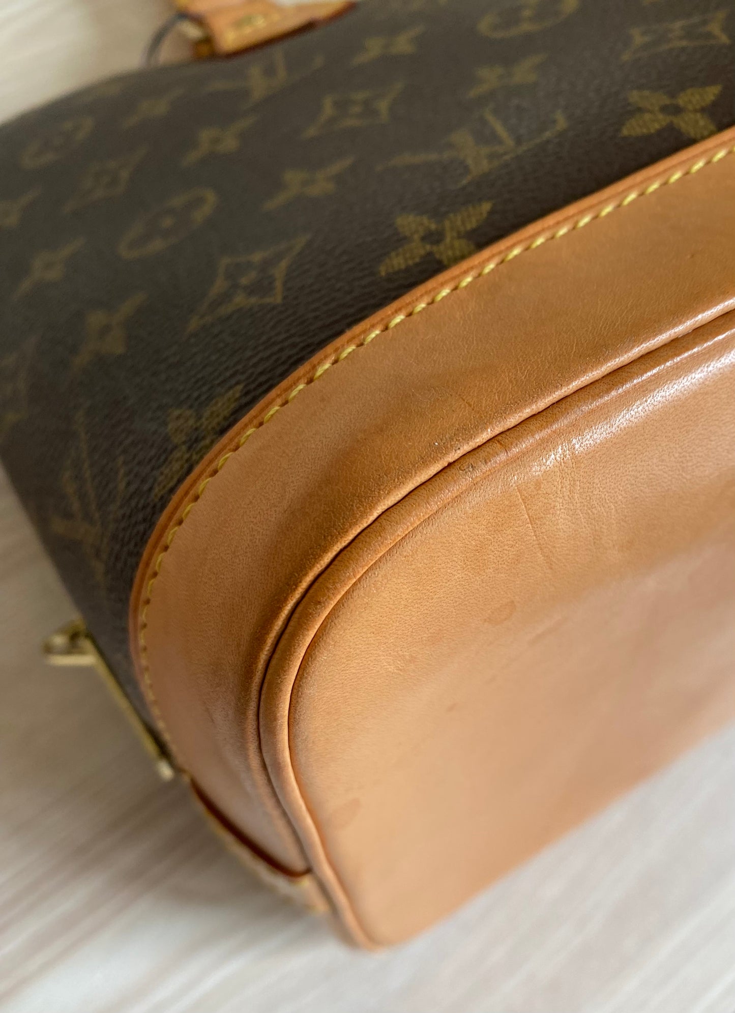 Louis Vuitton Alma PM Handbag Monogram Canvas