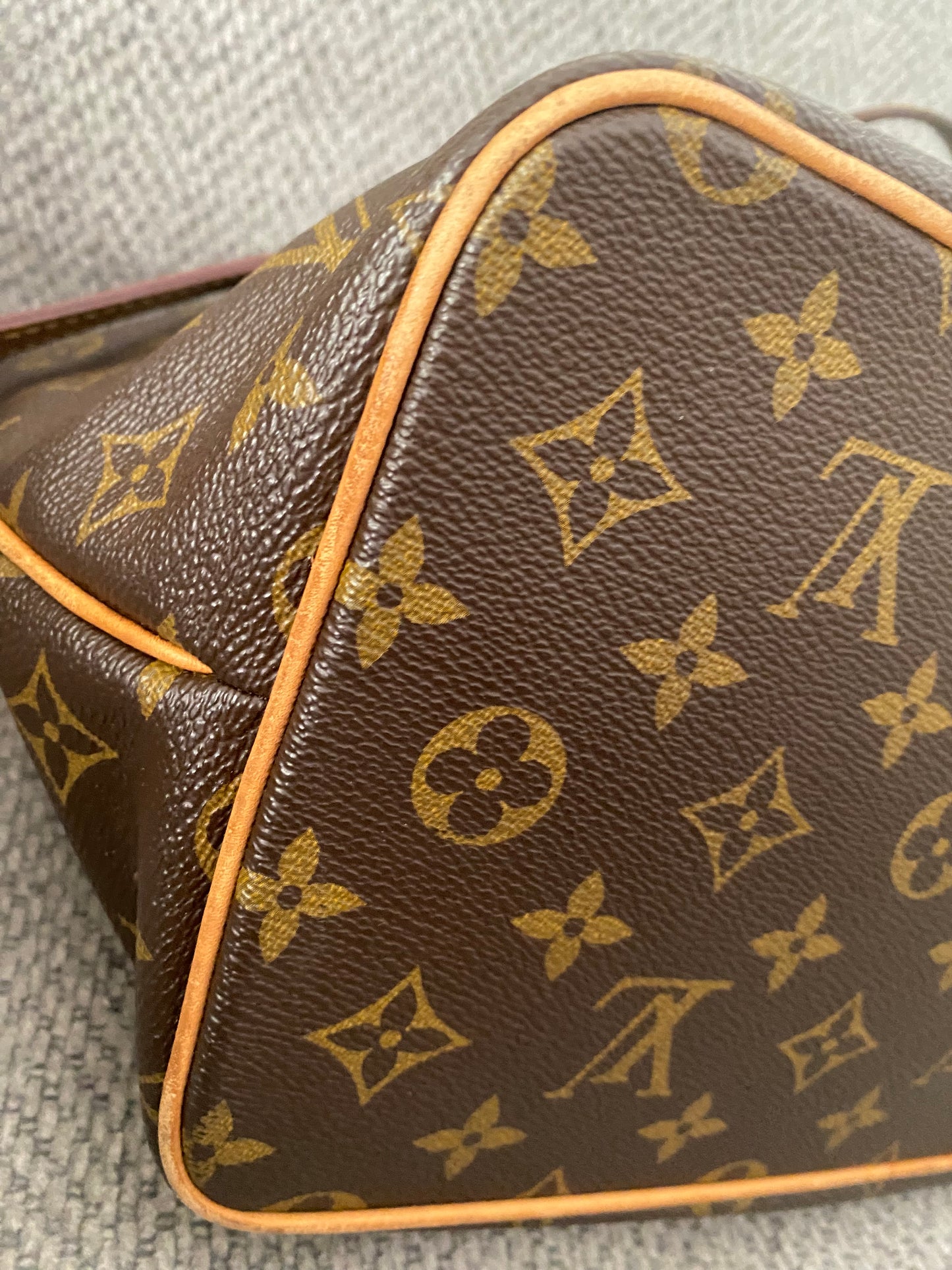 Louis Vuitton Palermo Shoulder Bag PM Brown Monogram