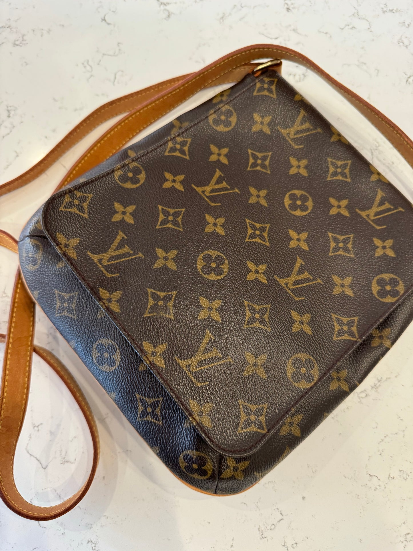 Louis Vuitton Musette Salsa PM Long Crossbody Monogram Canvas