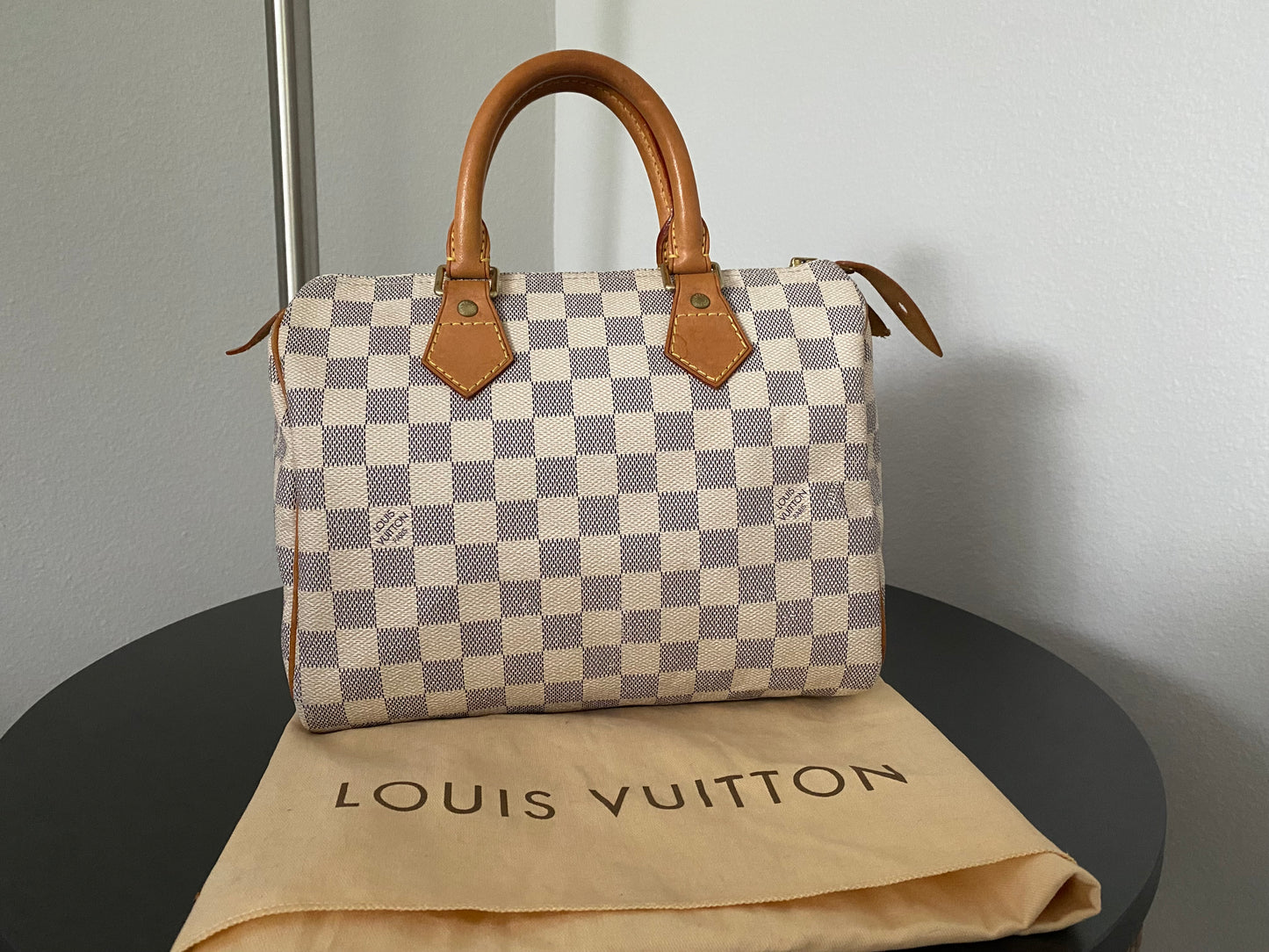Louis Vuitton Speedy 25 Azur Duffle Mini Handbag