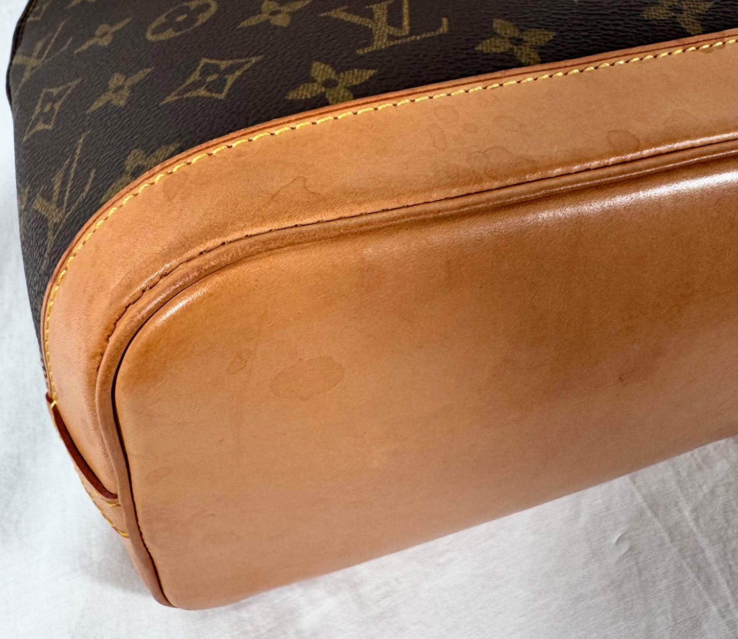 Louis Vuitton Alma Bag Brown Monogram Canvas