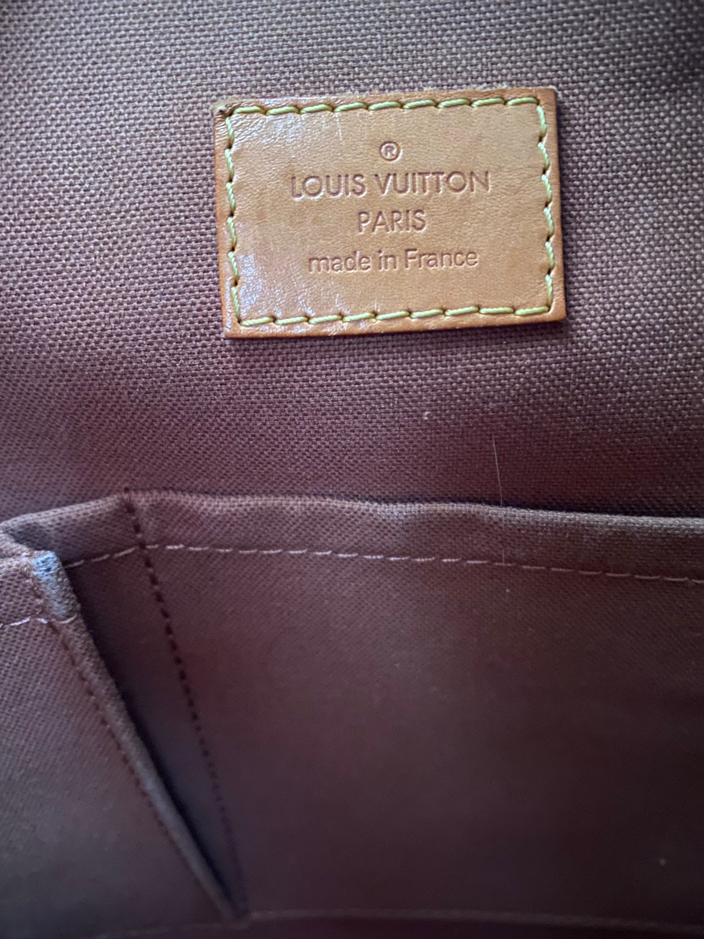 Louis Vuitton Odeon Shoulder Bag PM Brown Canvas