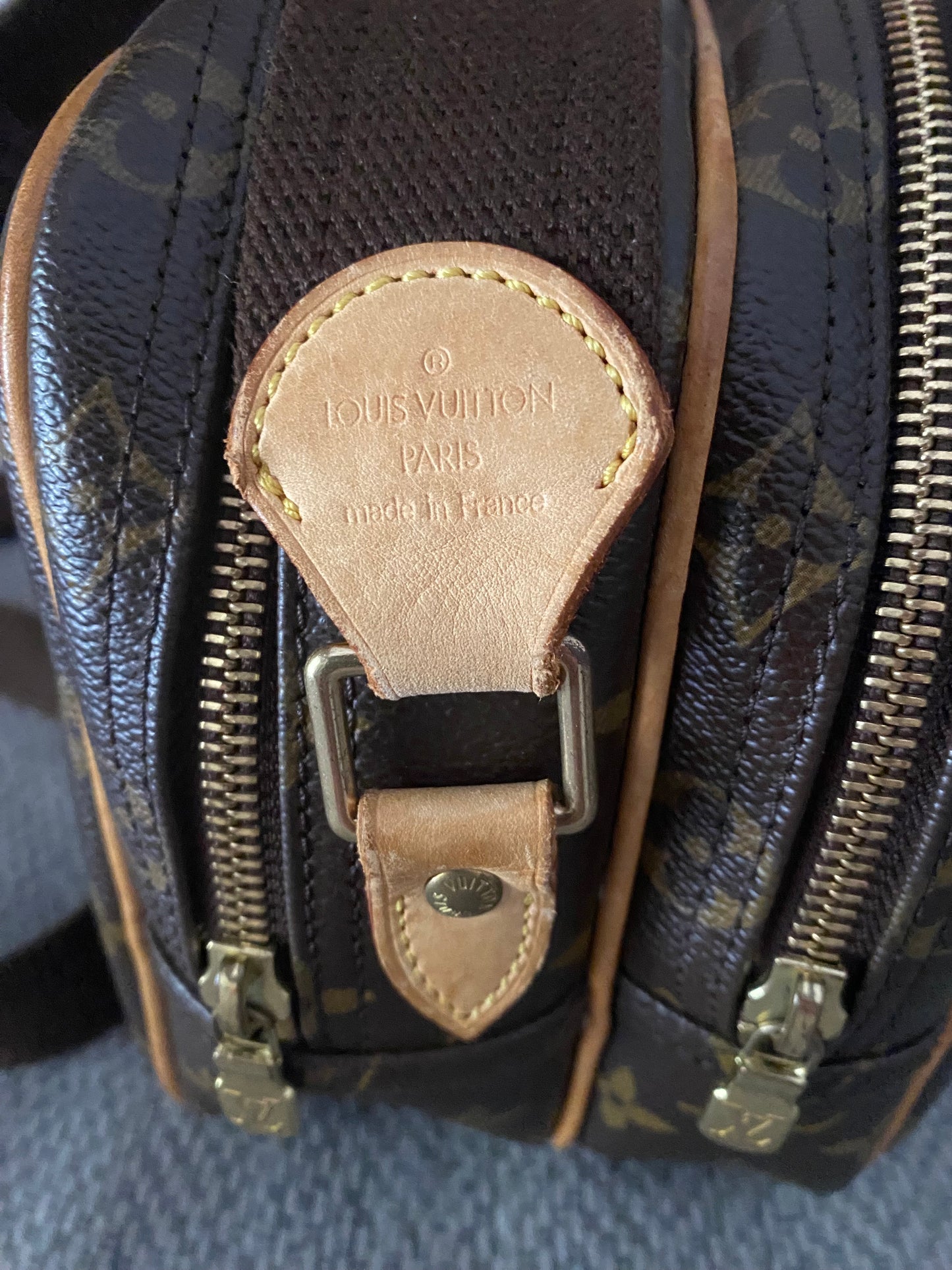 Louis Vuitton Reporter PM Messenger Crossbody Bag Brown Monogram