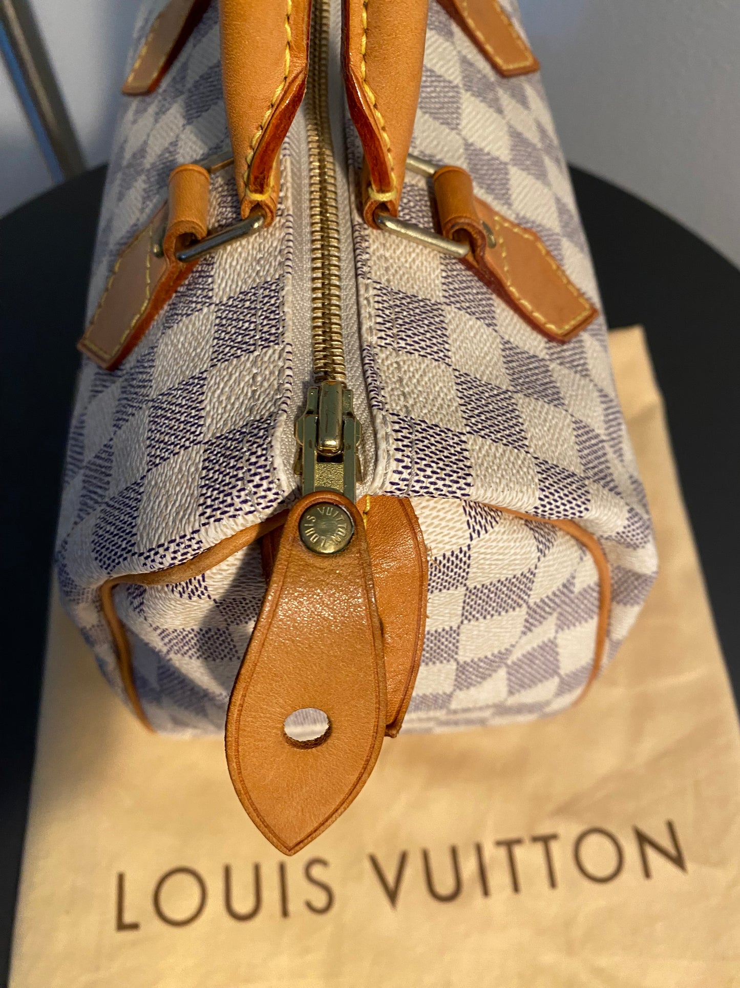 Louis Vuitton Speedy 25 Azur Duffle Mini Handbag