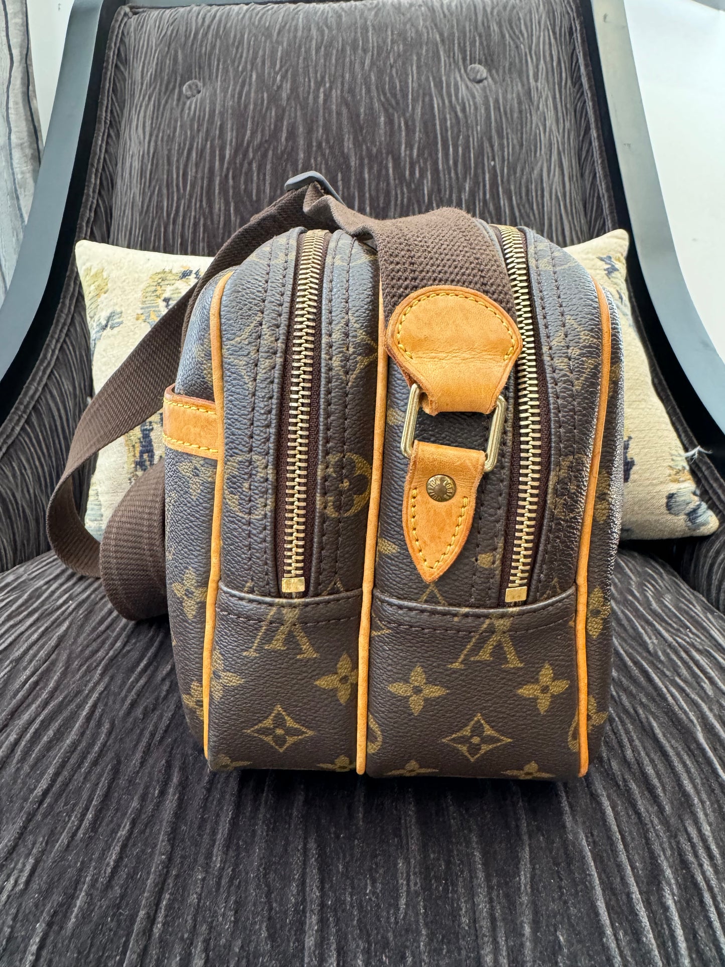 Louis Vuitton LV Crossbody bag Reporter PM Brown Monogram