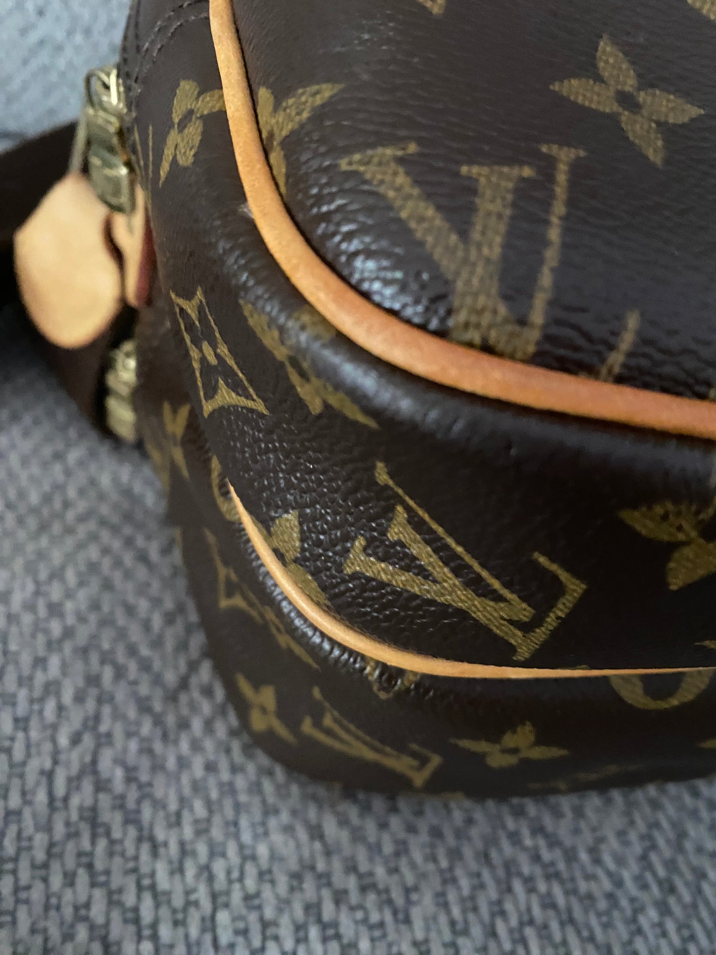Louis Vuitton Reporter PM Messenger Crossbody Bag Brown Monogram