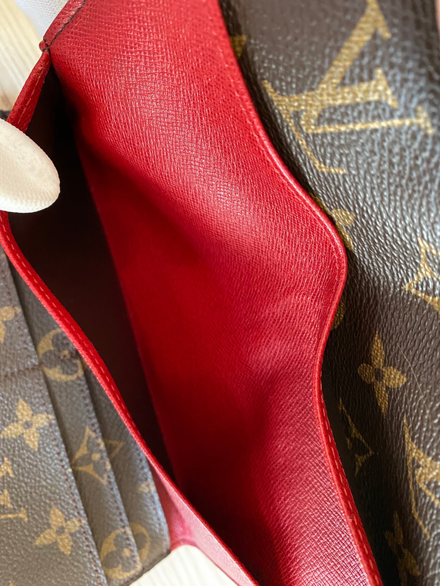 Louis Vuitton Josephine Wallet with Pouch Brown Monogram