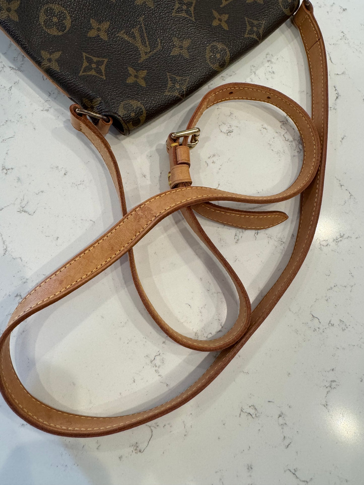Louis Vuitton Musette Salsa PM Long Crossbody Monogram Canvas