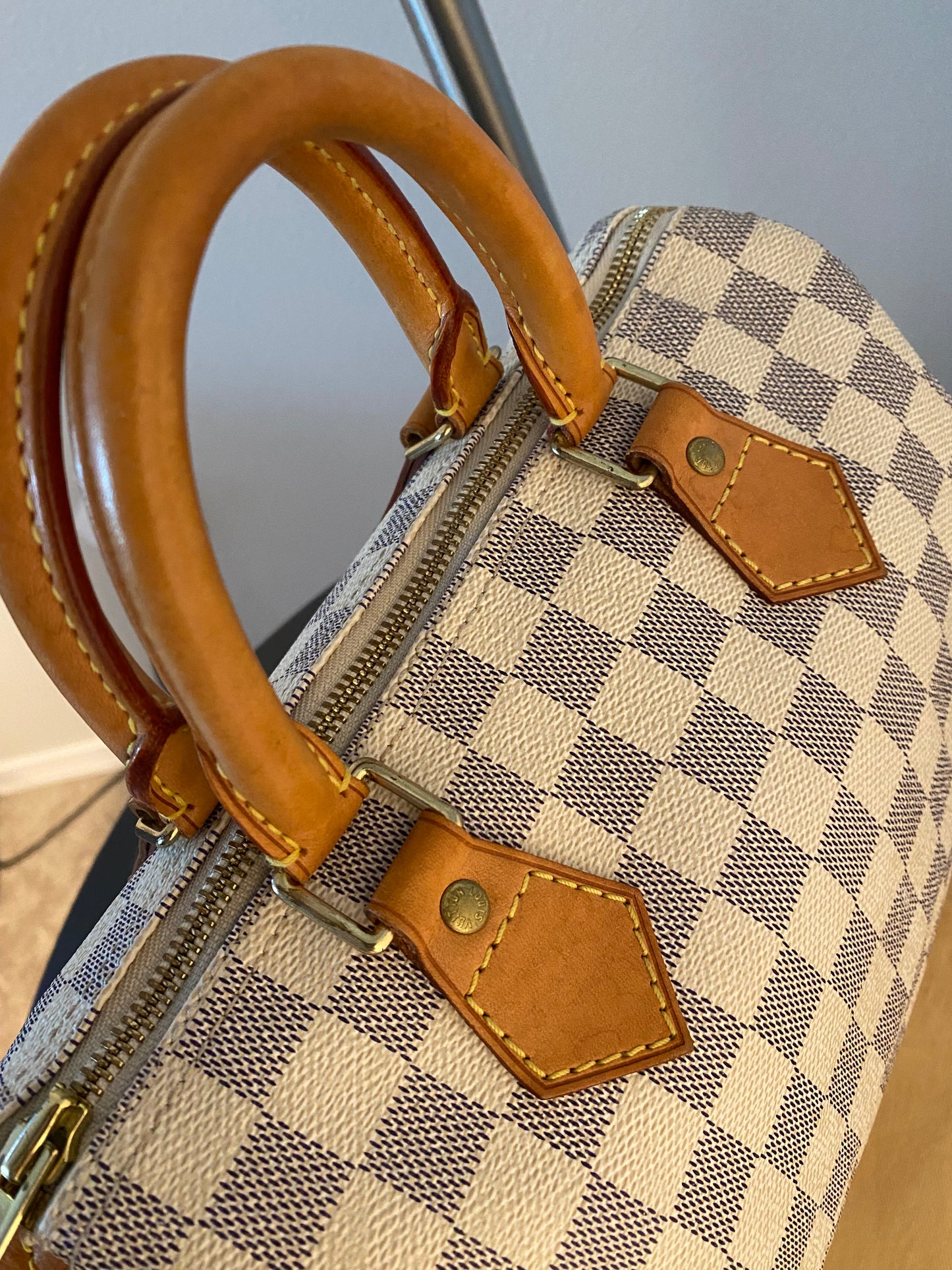 Louis Vuitton Speedy 25 Azur Duffle Mini Handbag
