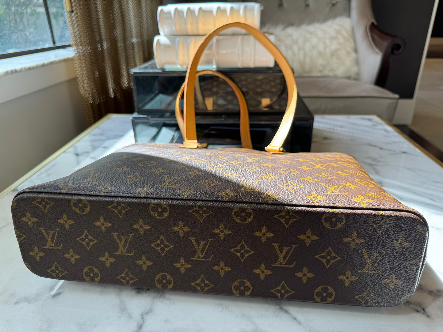 Louis Vuitton Luco Tote Bag Monogram Canvas