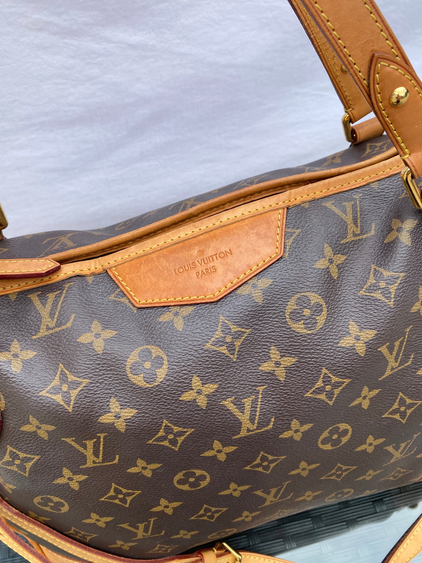 Louis Vuitton Estrela Shoulder Bag MM Brown Monogram Canvas