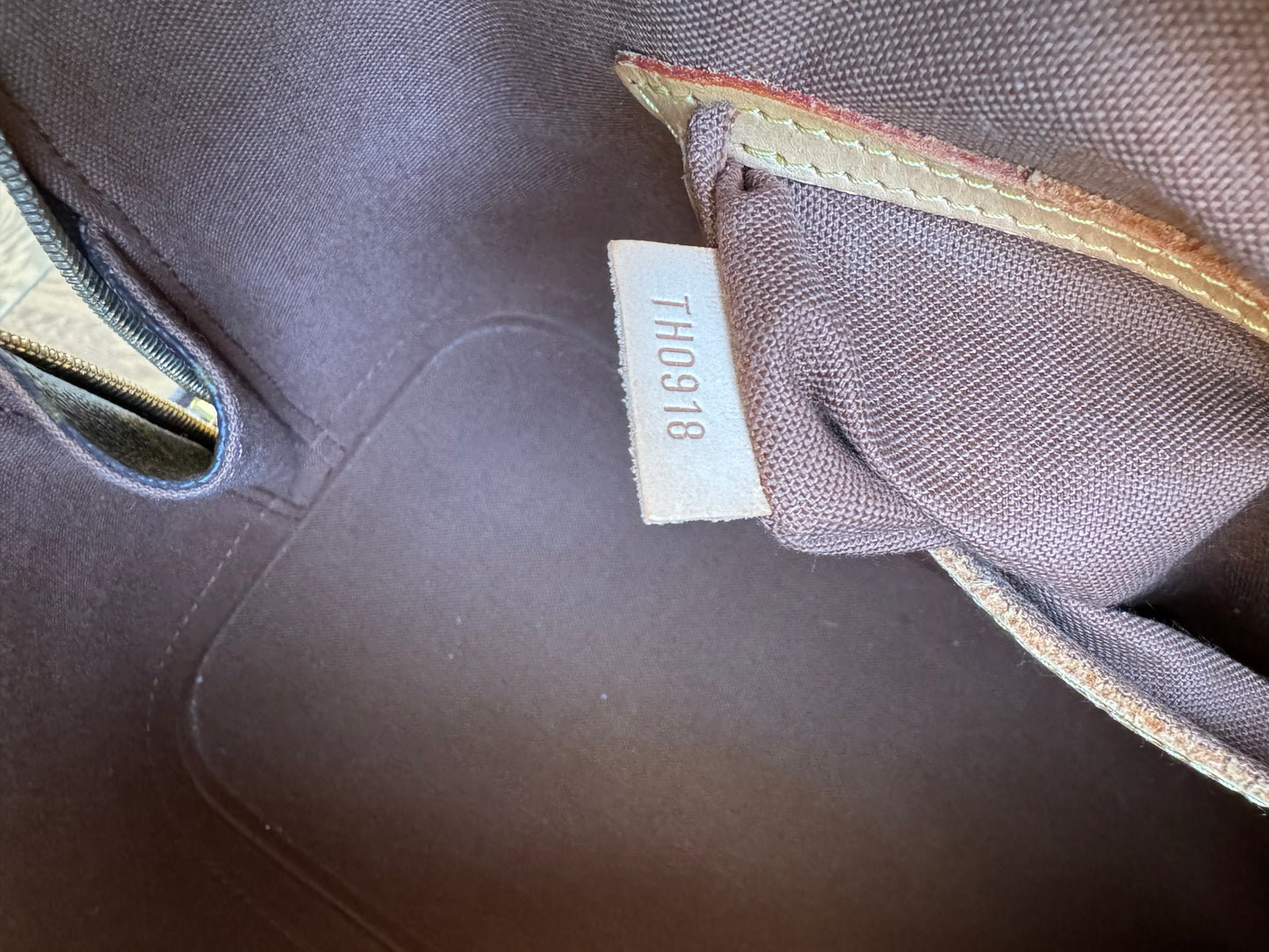 Louis Vuitton Alma PM Hand Bag Brown Monogram Canvas