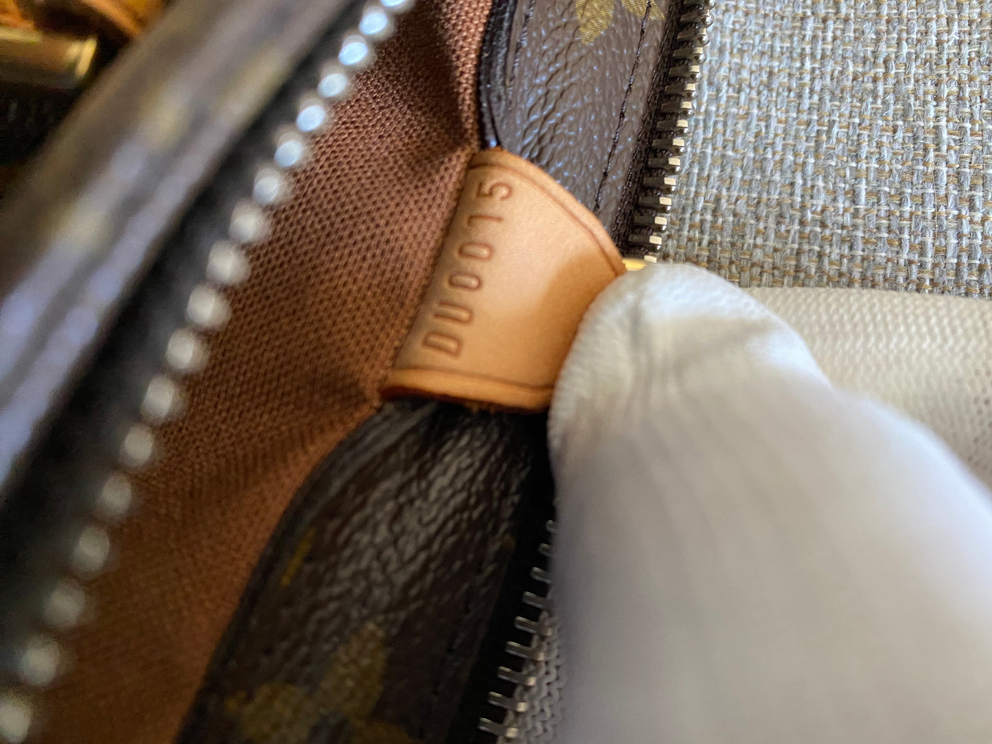 Louis Vuitton Cabas Piano Tote Brown Monogram Canvas