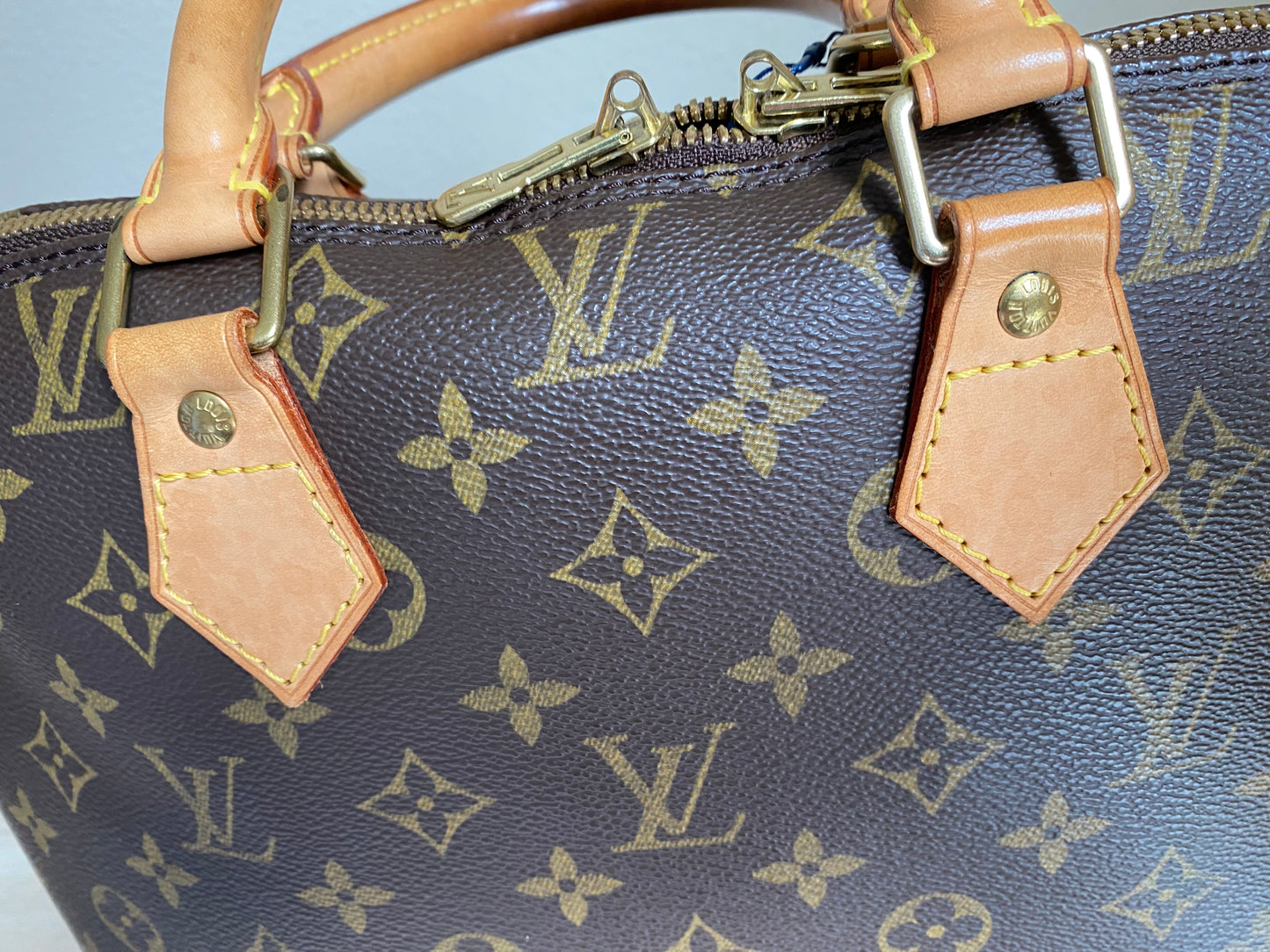 Louis Vuitton Alma PM Handbag Monogram Canvas