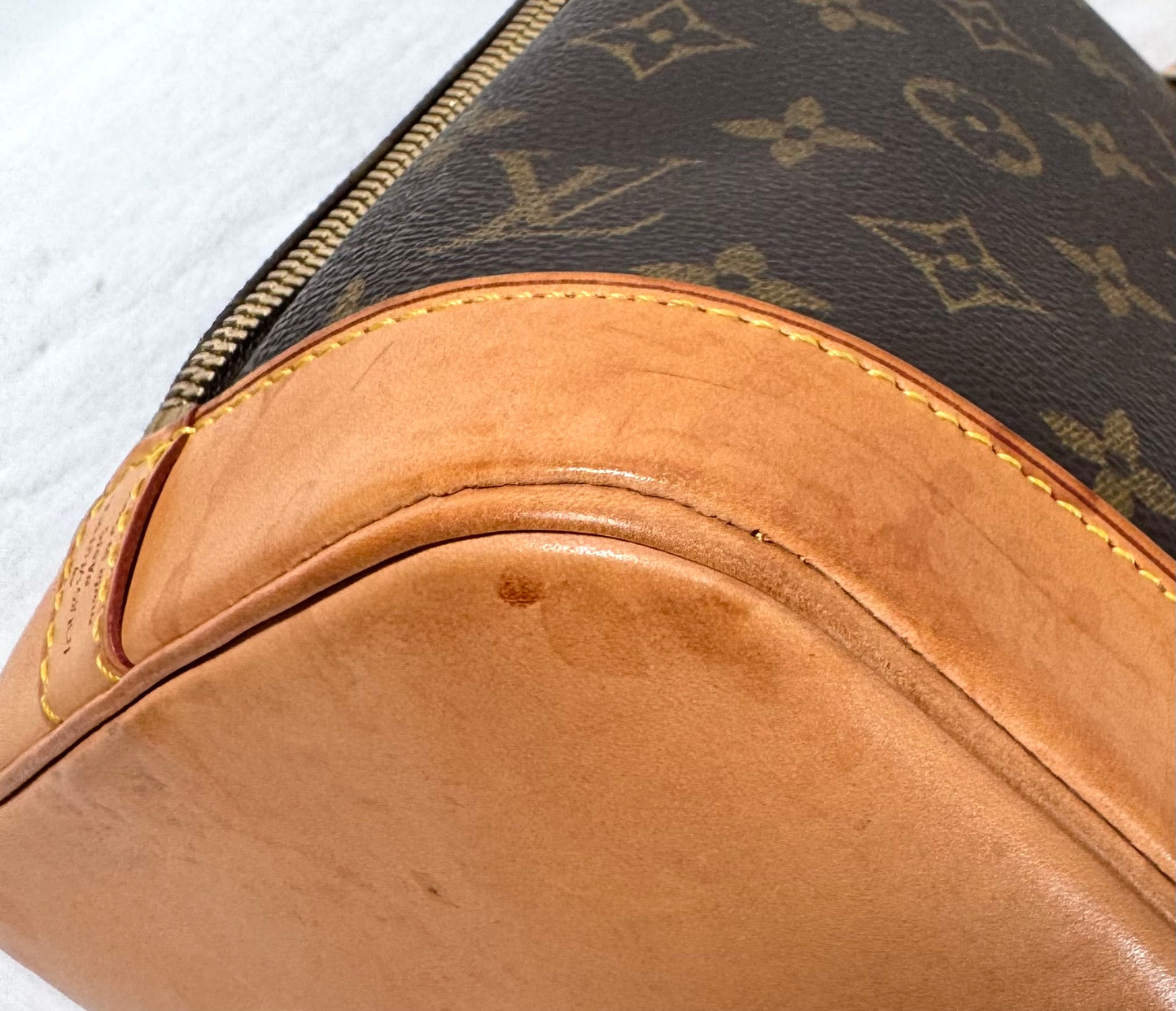 Louis Vuitton Alma Bag Brown Monogram Canvas