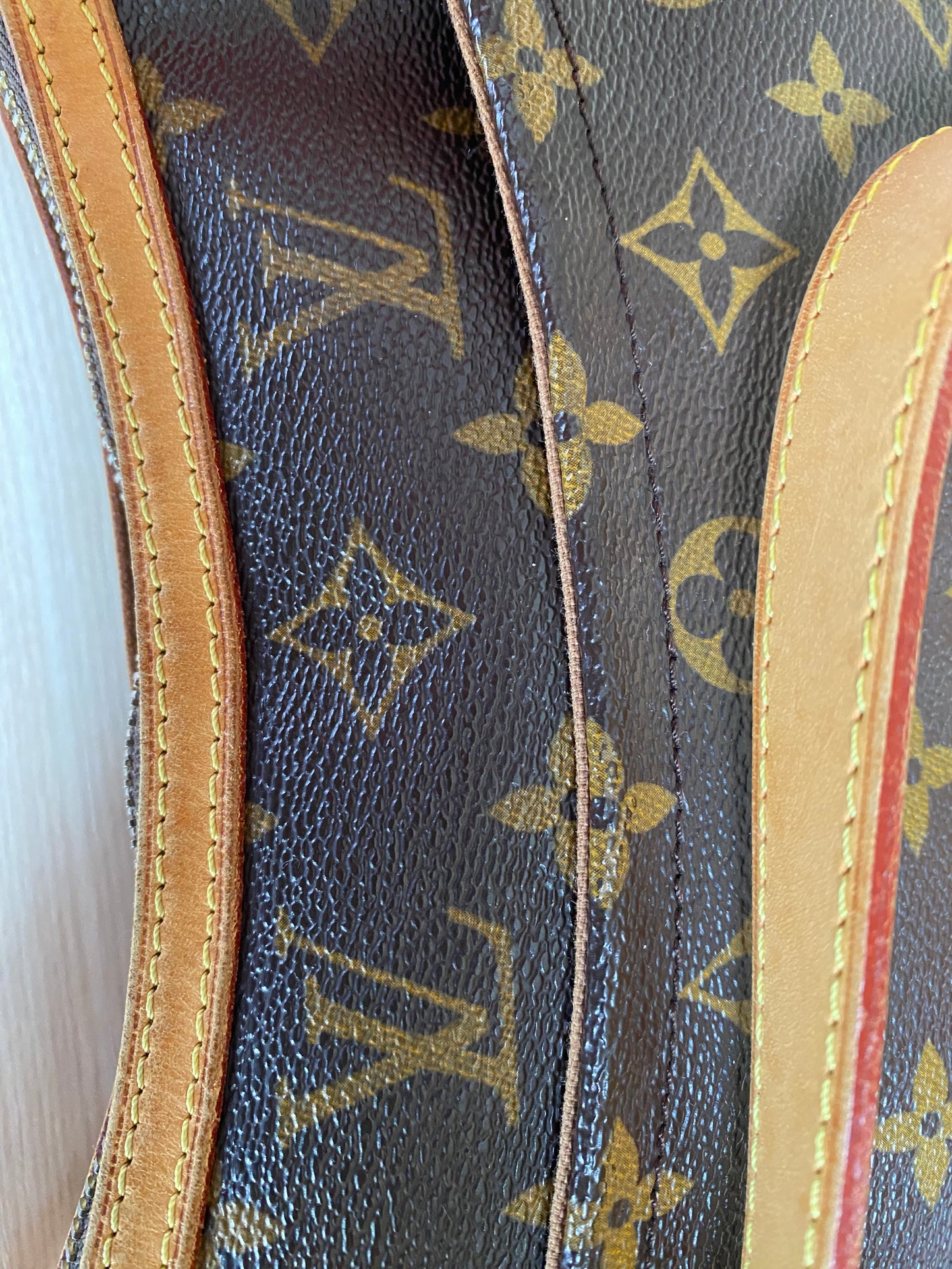 Louis Vuitton Odeon Shoulder Bag PM Brown Canvas