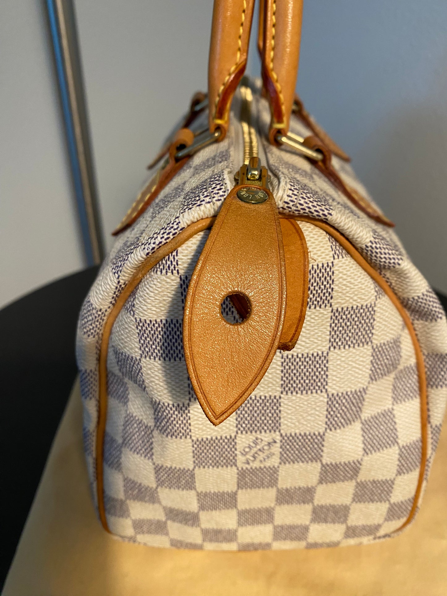 Louis Vuitton Speedy 25 Azur Duffle Mini Handbag