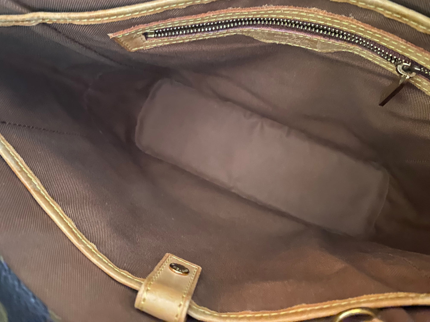 Louis Vuitton Vavin Shoulder Bag GM Brown Canvas